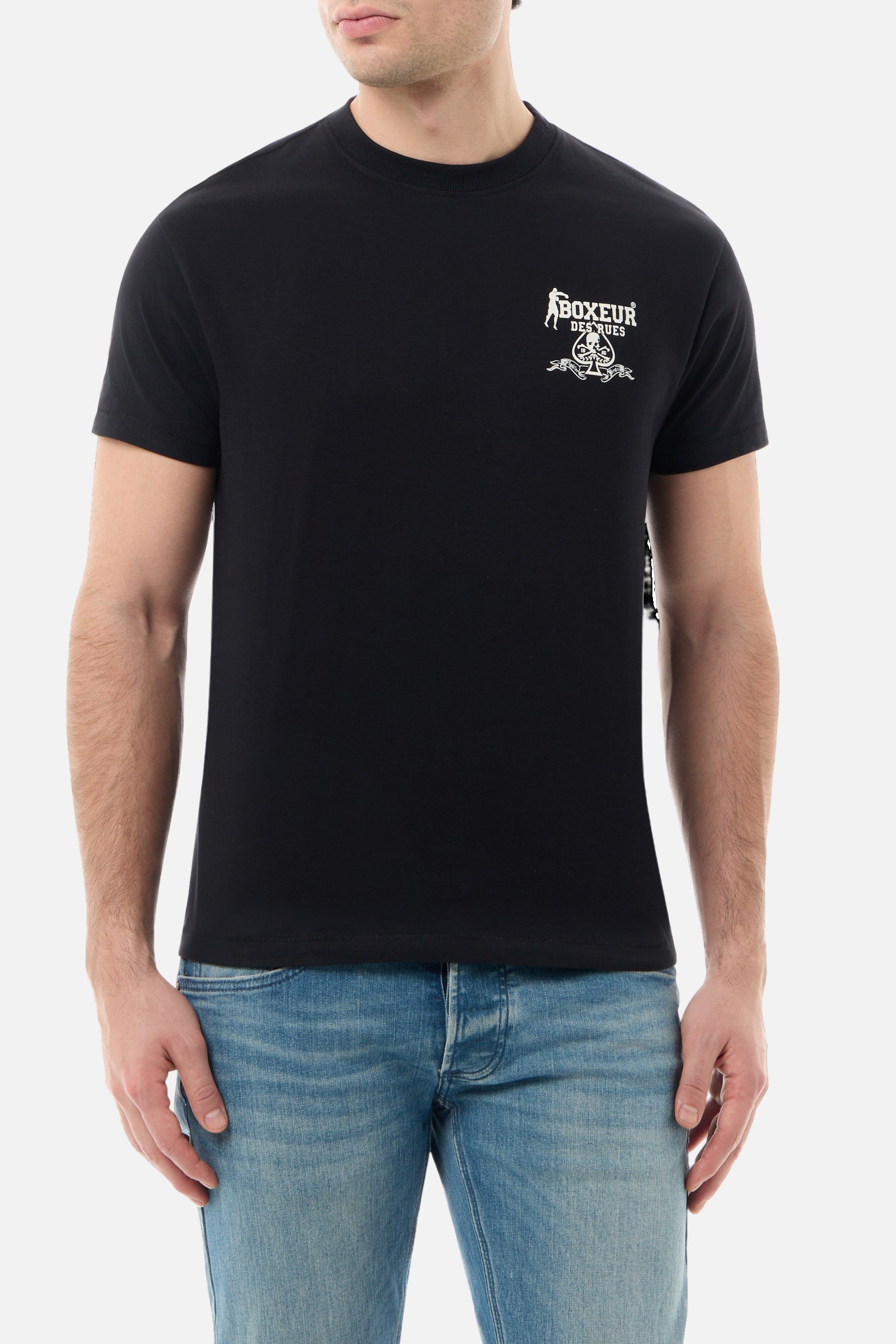 Graphic T-Shirt in Black T-Shirts Boxeur des Rues