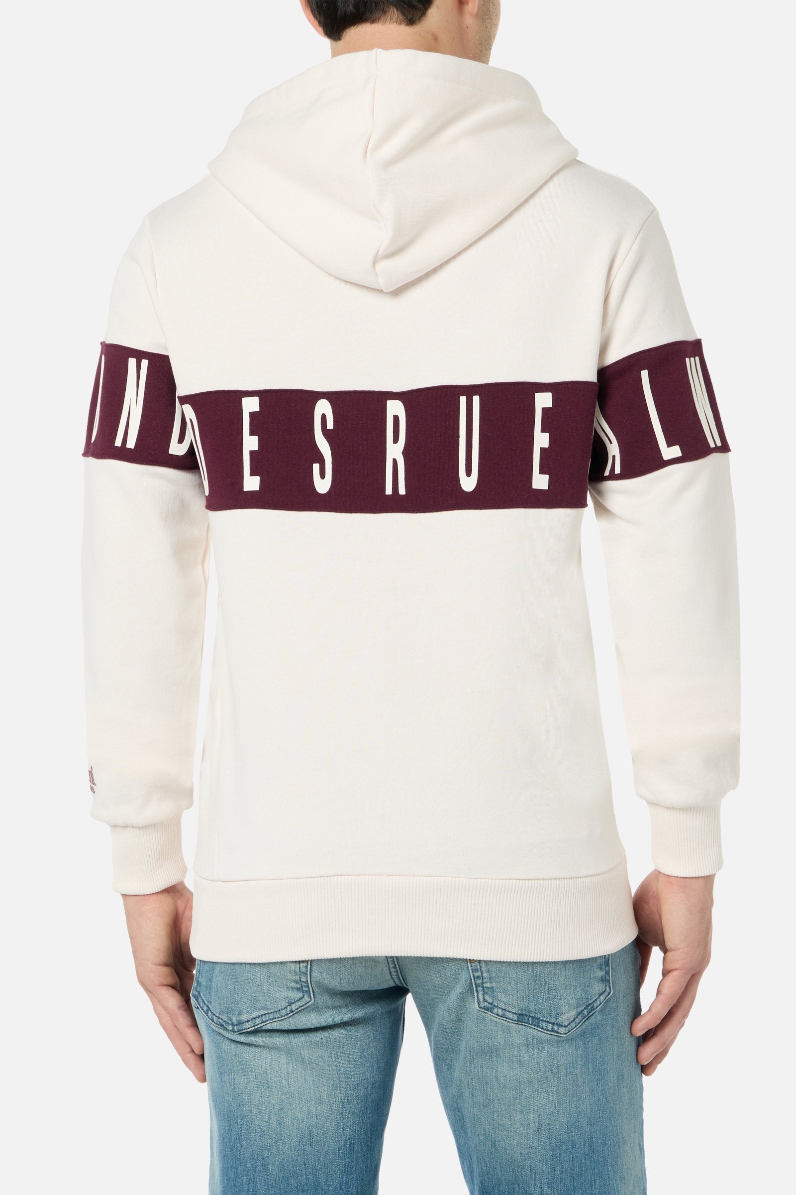 Hoodie With Insert in Butter Kapuzenpullover Boxeur des Rues