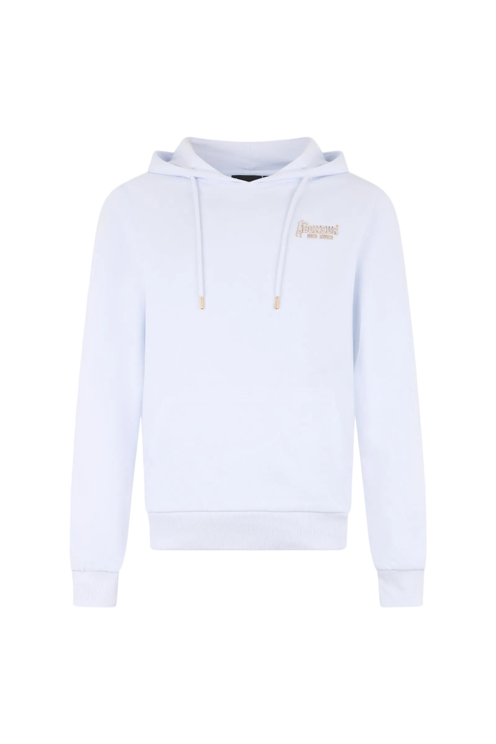 Basic Hoodie in White-Gold Kapuzenpullover Boxeur des Rues