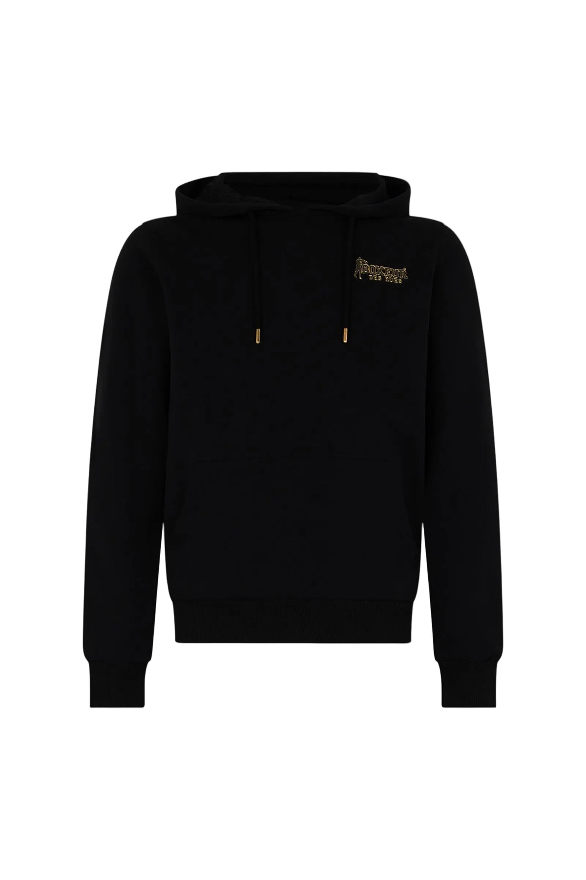 Kapuzenpullover Basic in Black Kapuzenpullover Boxeur des Rues