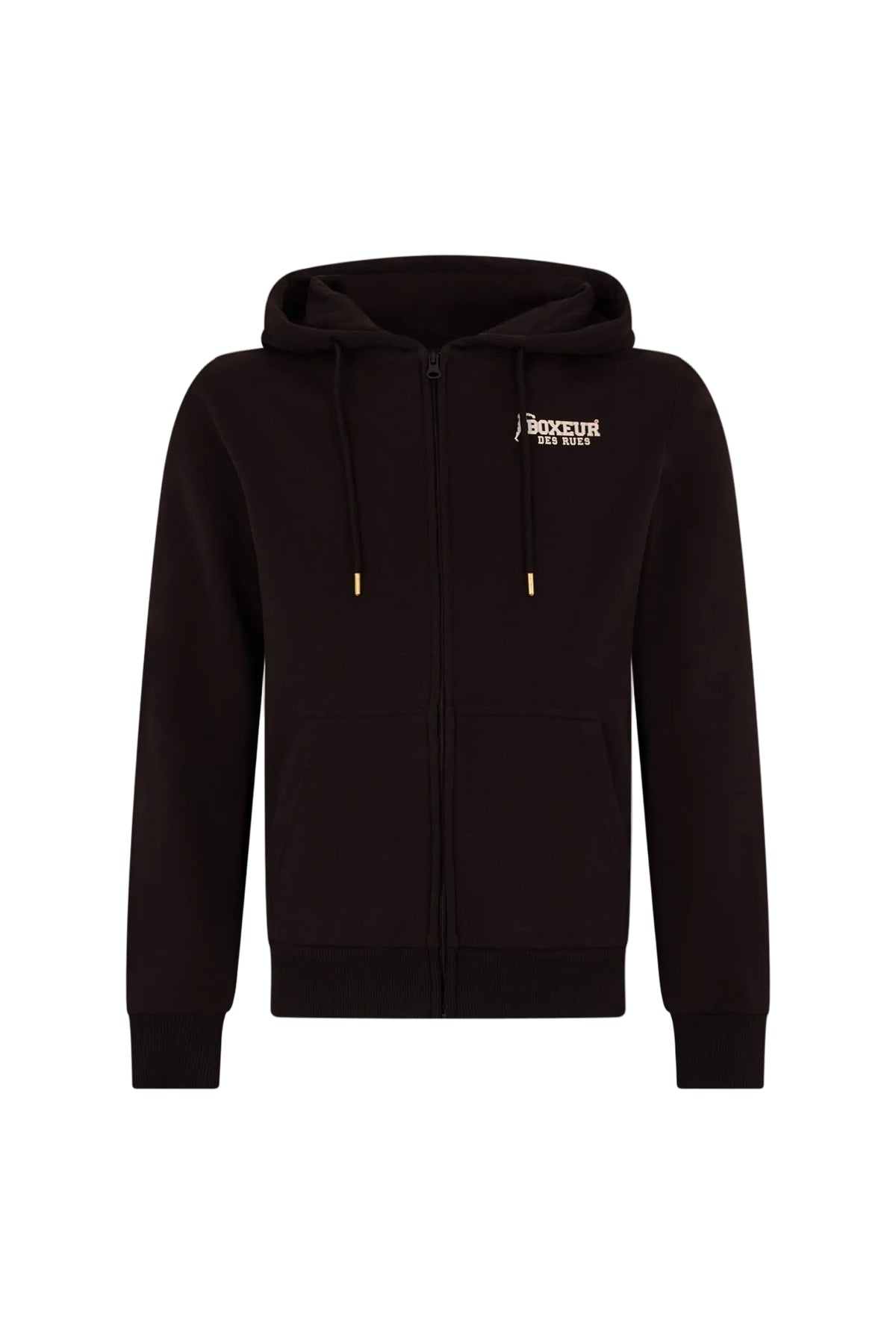 Sweatjacke Basic Full Zip in Chocolate Fondant Sweatjacken Boxeur des Rues