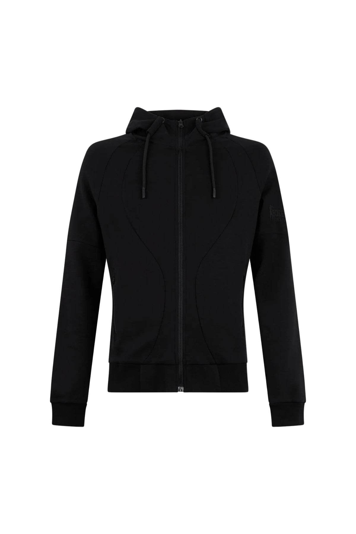 Sweatshirt Interlock in Black-Gold Sweatshirts Boxeur des Rues