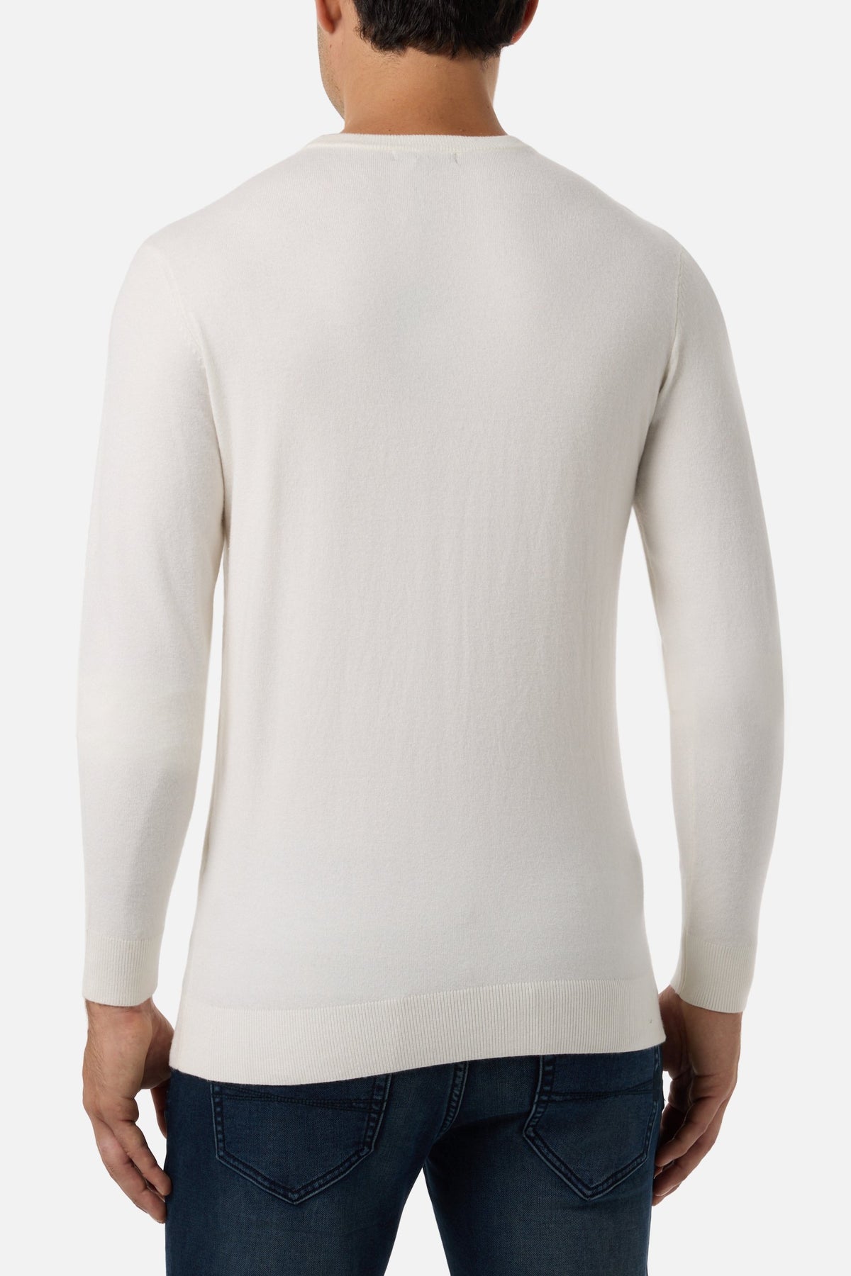 Pullover Round Neck in Warm Blank Pullover Boxeur des Rues