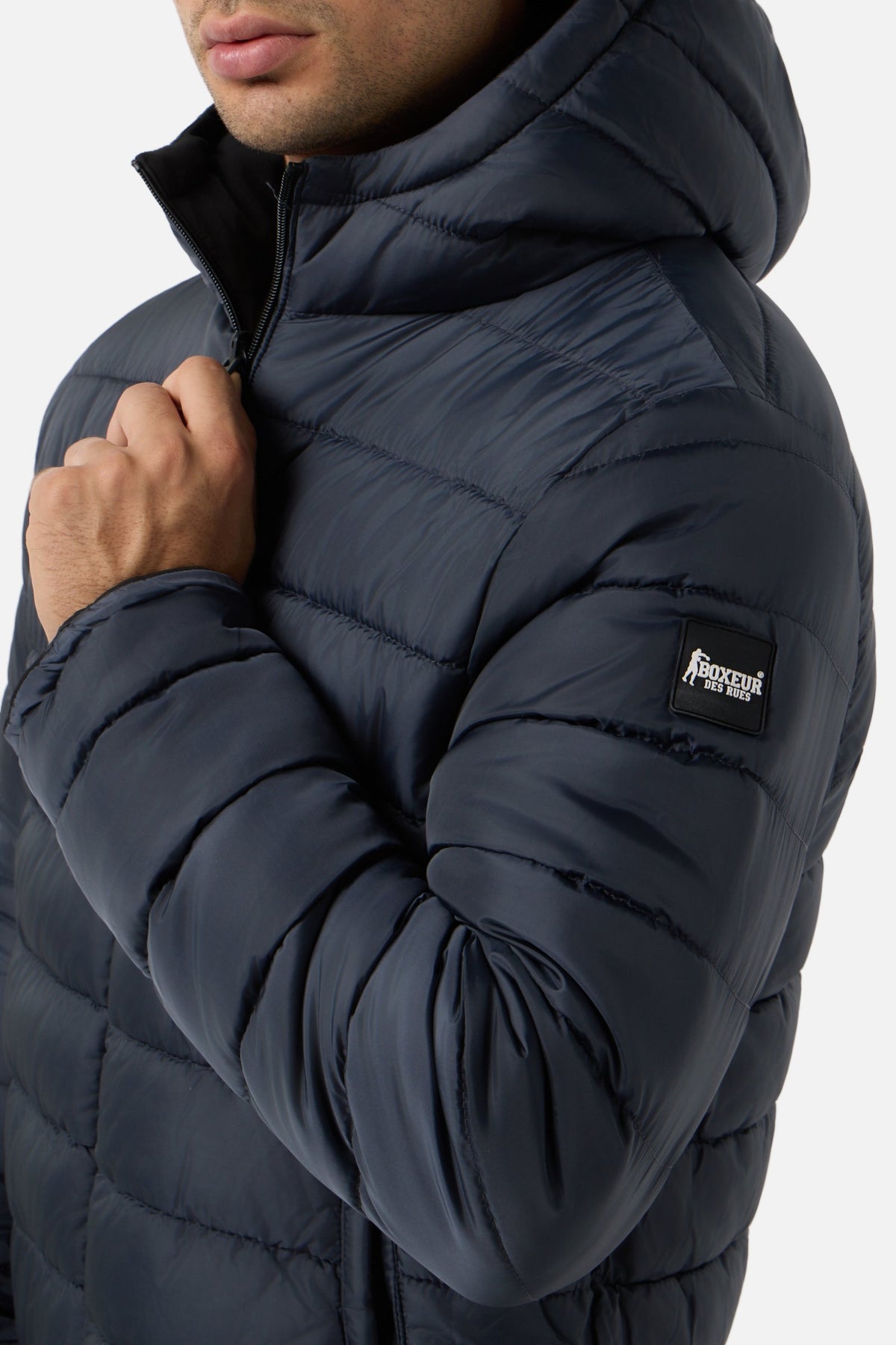 Steppjacke Reversible Padded in Black Jacken Boxeur des Rues