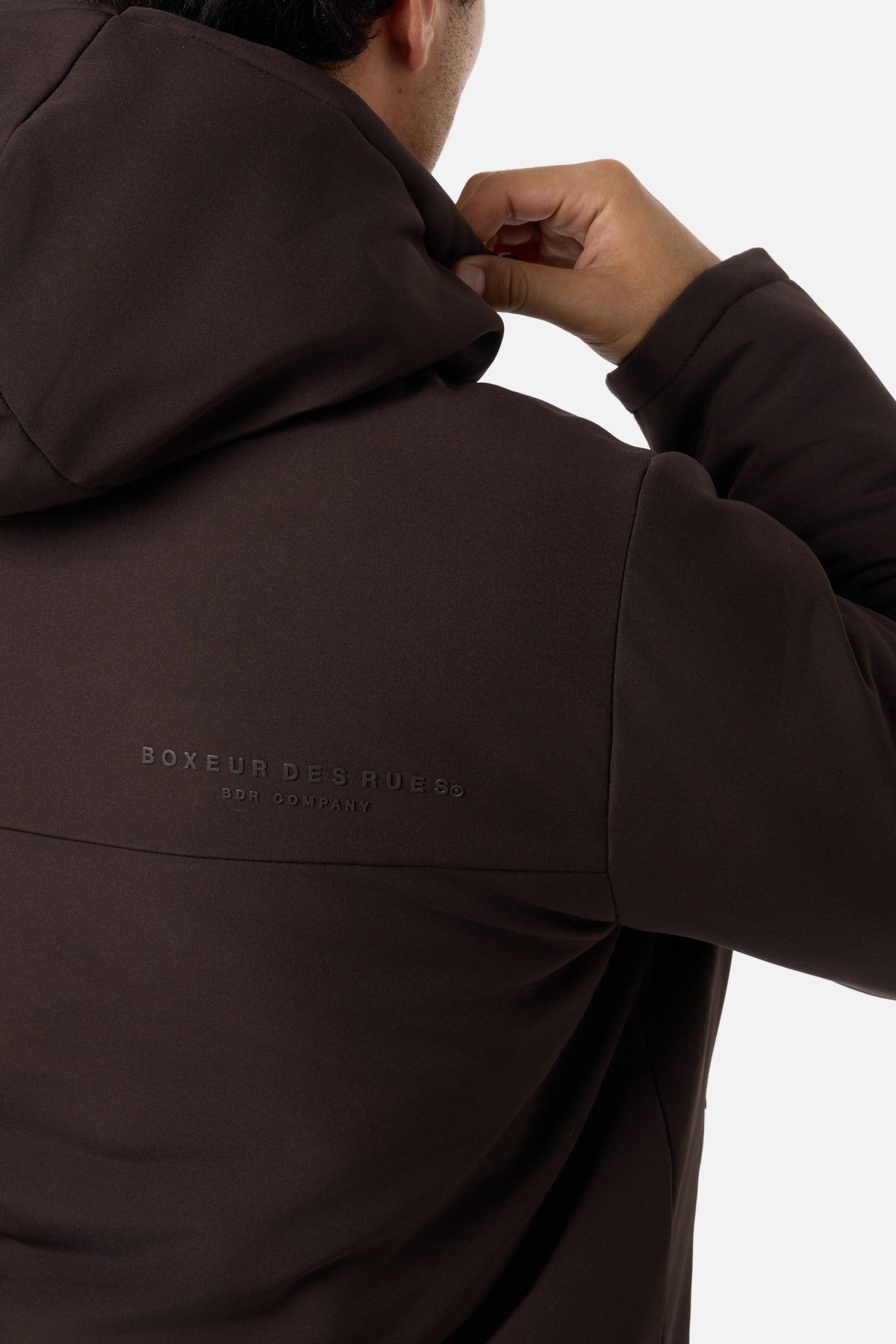 Steppjacke Reversible Padded in Chocolate Fondant Jacken Boxeur des Rues