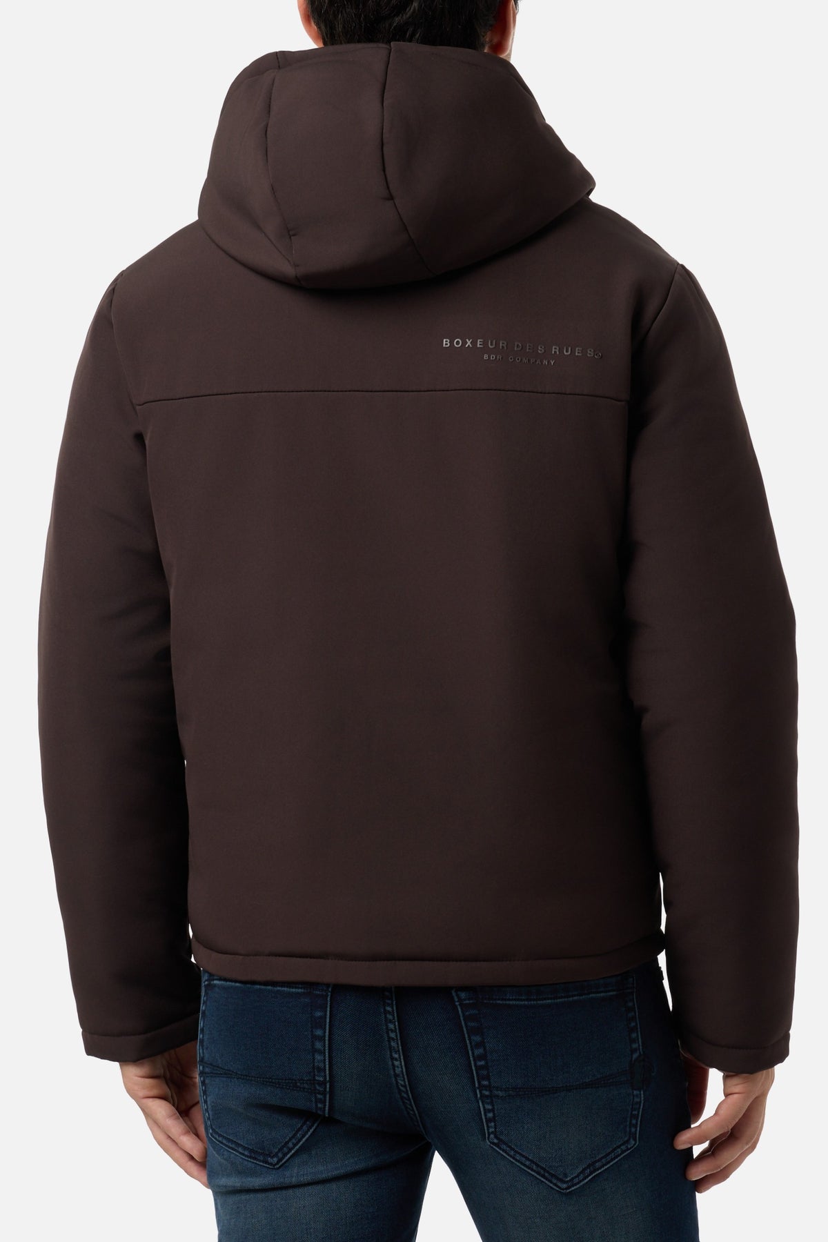 Steppjacke Reversible Padded in Chocolate Fondant Jacken Boxeur des Rues