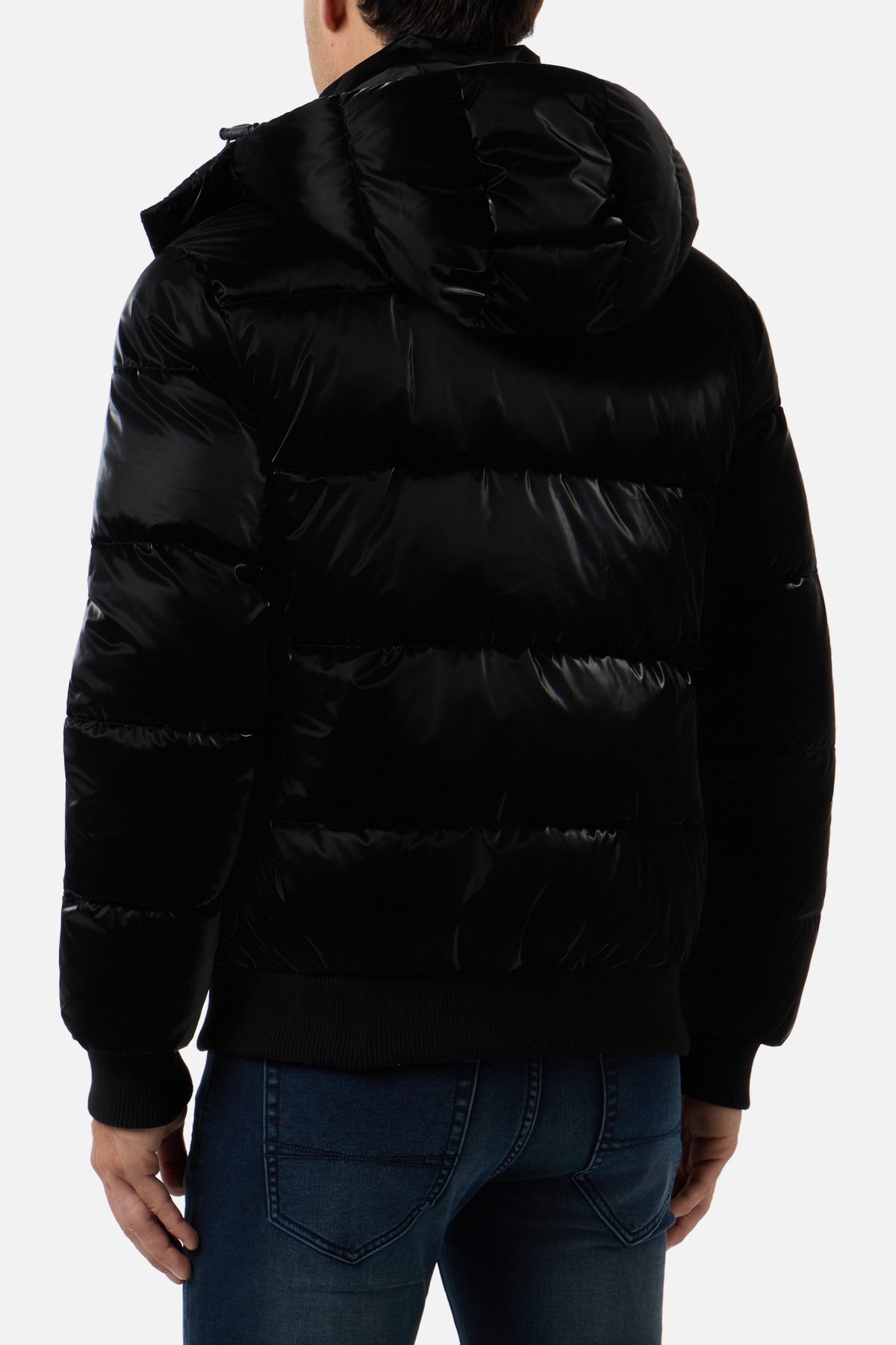 Winterjacke Side Inserts in Black Jacken Boxeur des Rues