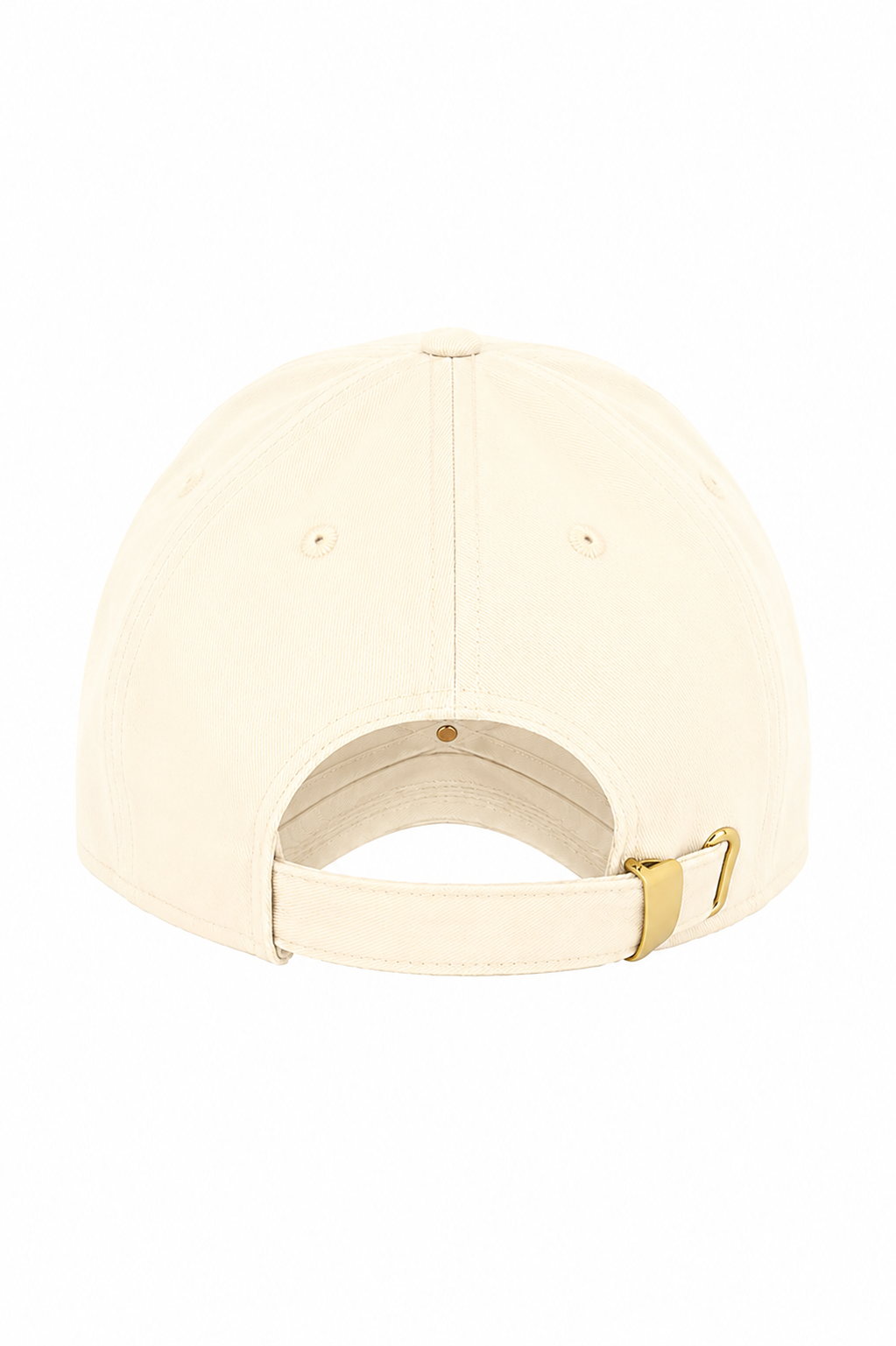 Baseball Hat With Metal Patch in Butter Caps Boxeur des Rues