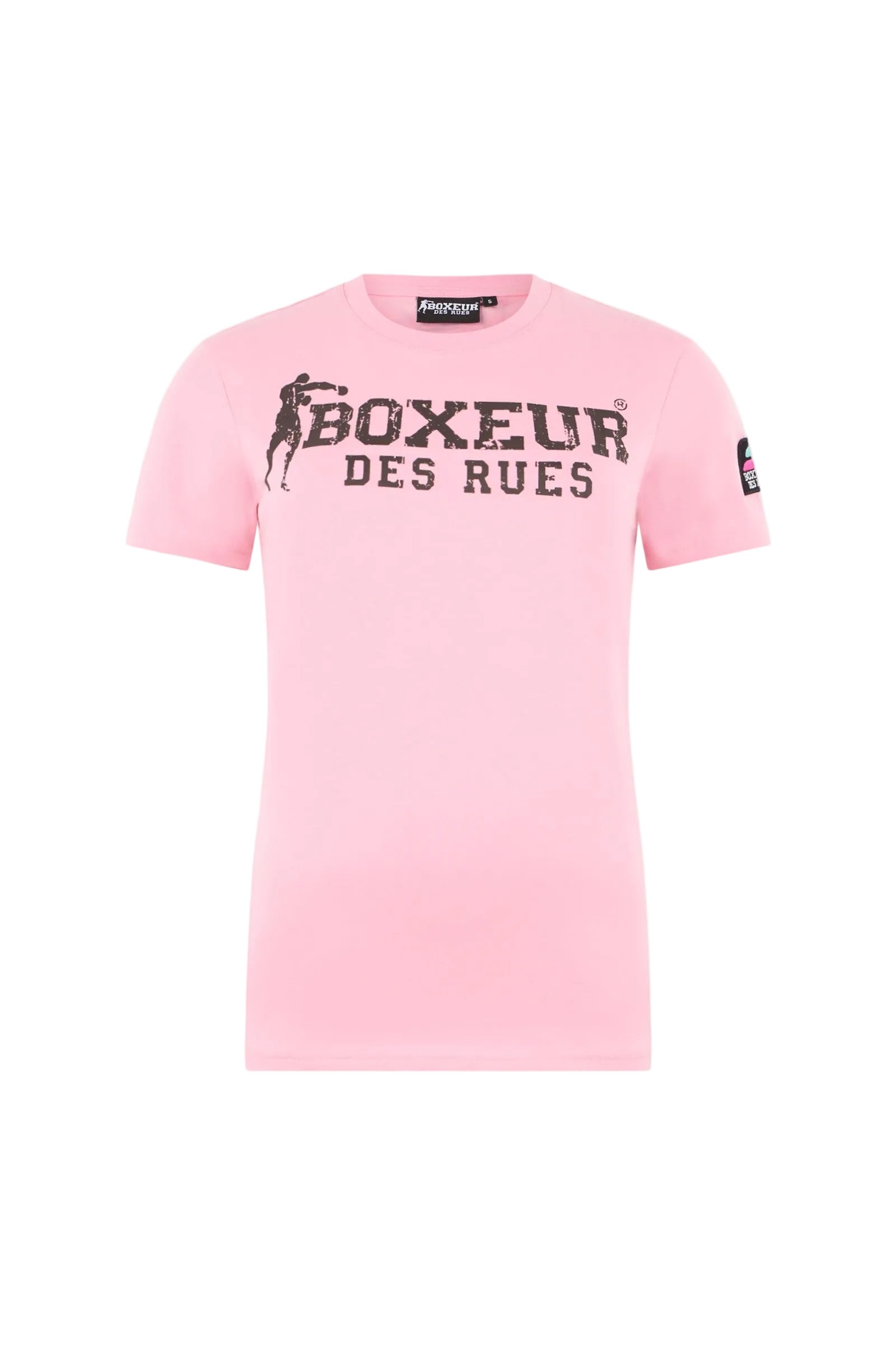 Iconic Logo T-Shirt in Candy Pink T-Shirts Boxeur des Rues