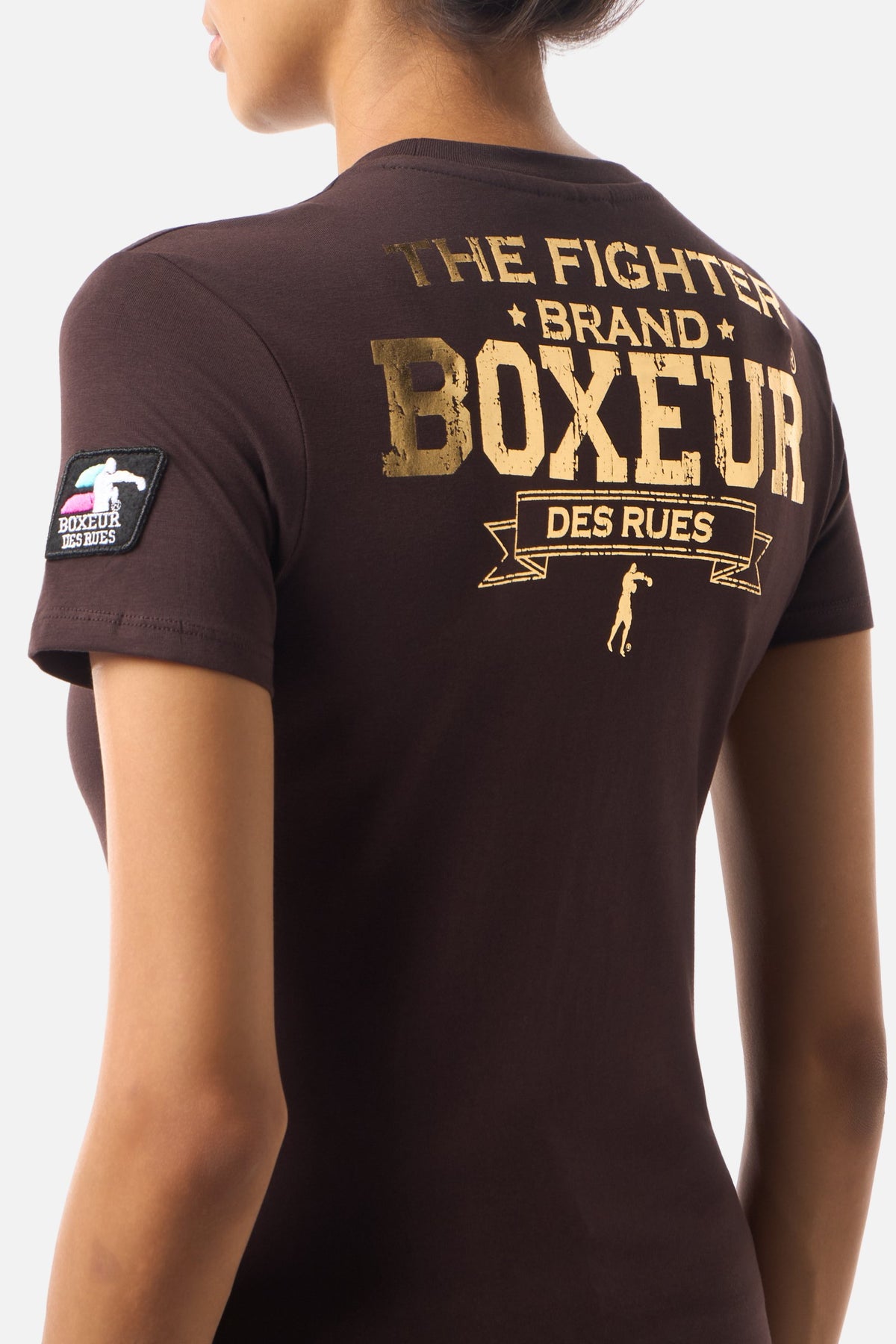 T-Shirt Iconic Logo in Chocolate Fondant T-Shirts Boxeur des Rues