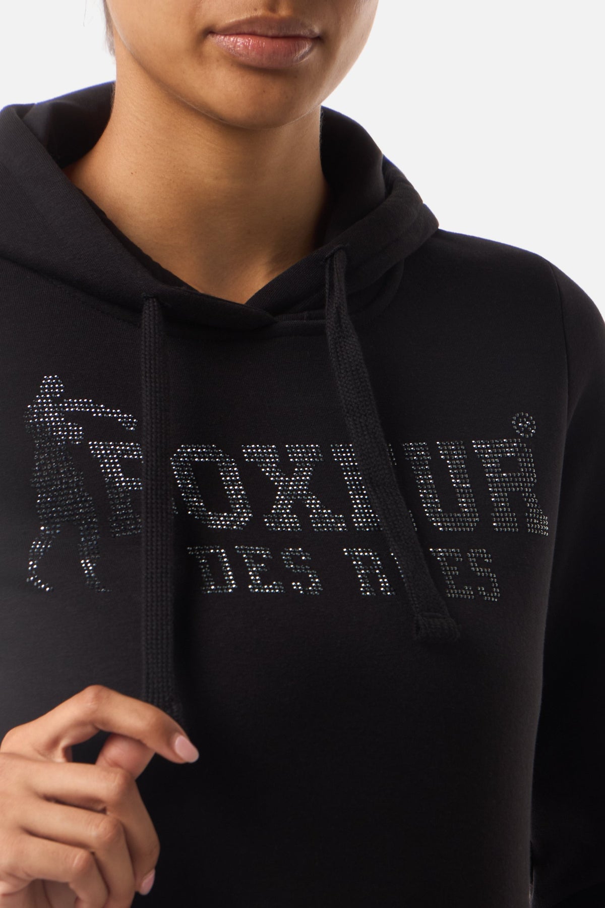 Kapuzenpullover Lady Hooded in Black Kapuzenpullover Boxeur des Rues