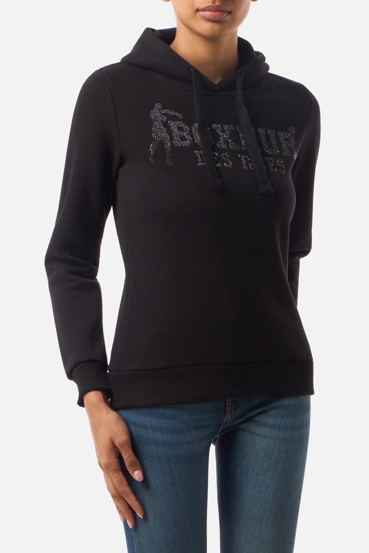 Kapuzenpullover Lady Hooded in Black Kapuzenpullover Boxeur des Rues