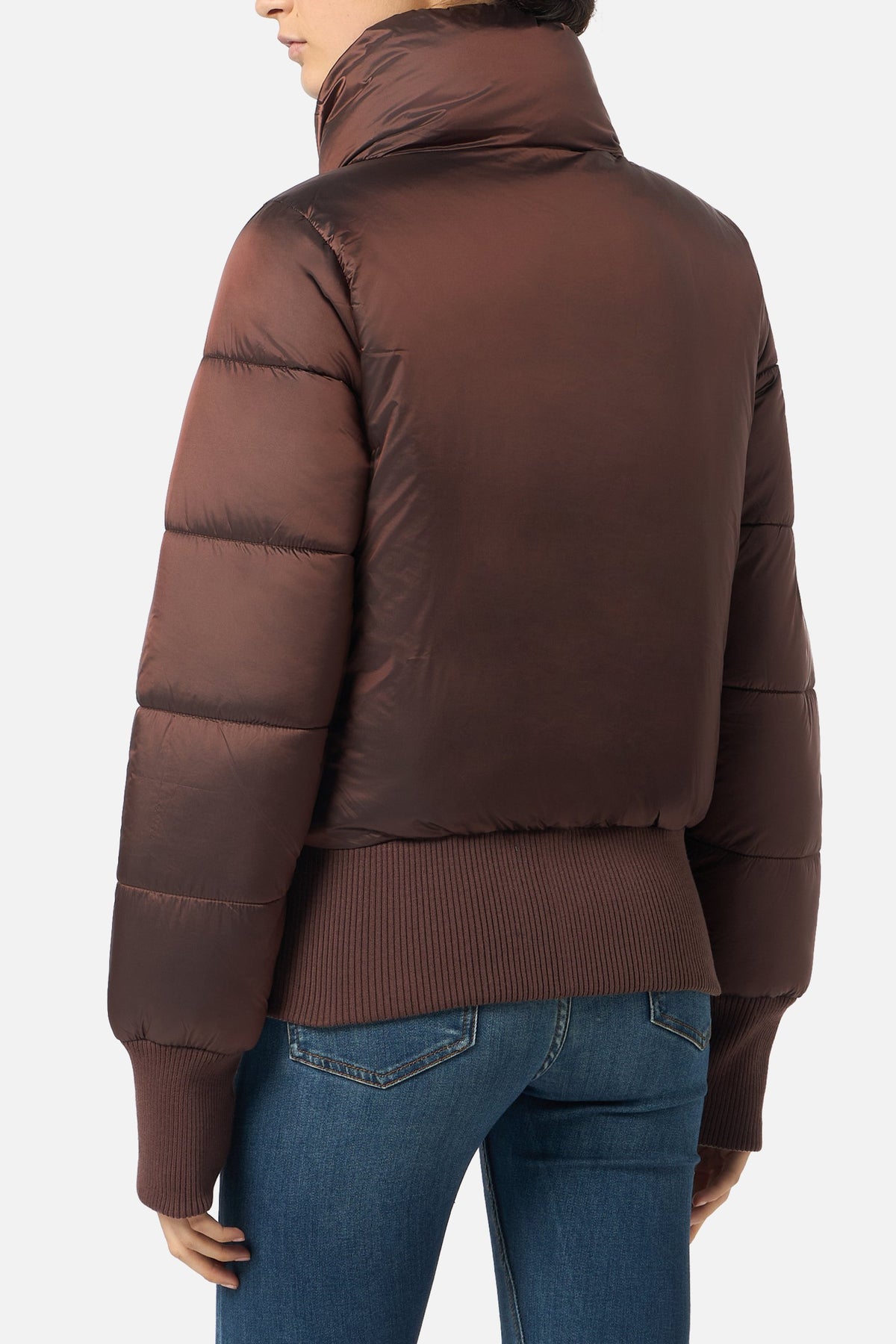 Winterjacke Double Face Bomber in Chocolate Fondant Jacken Boxeur des Rues