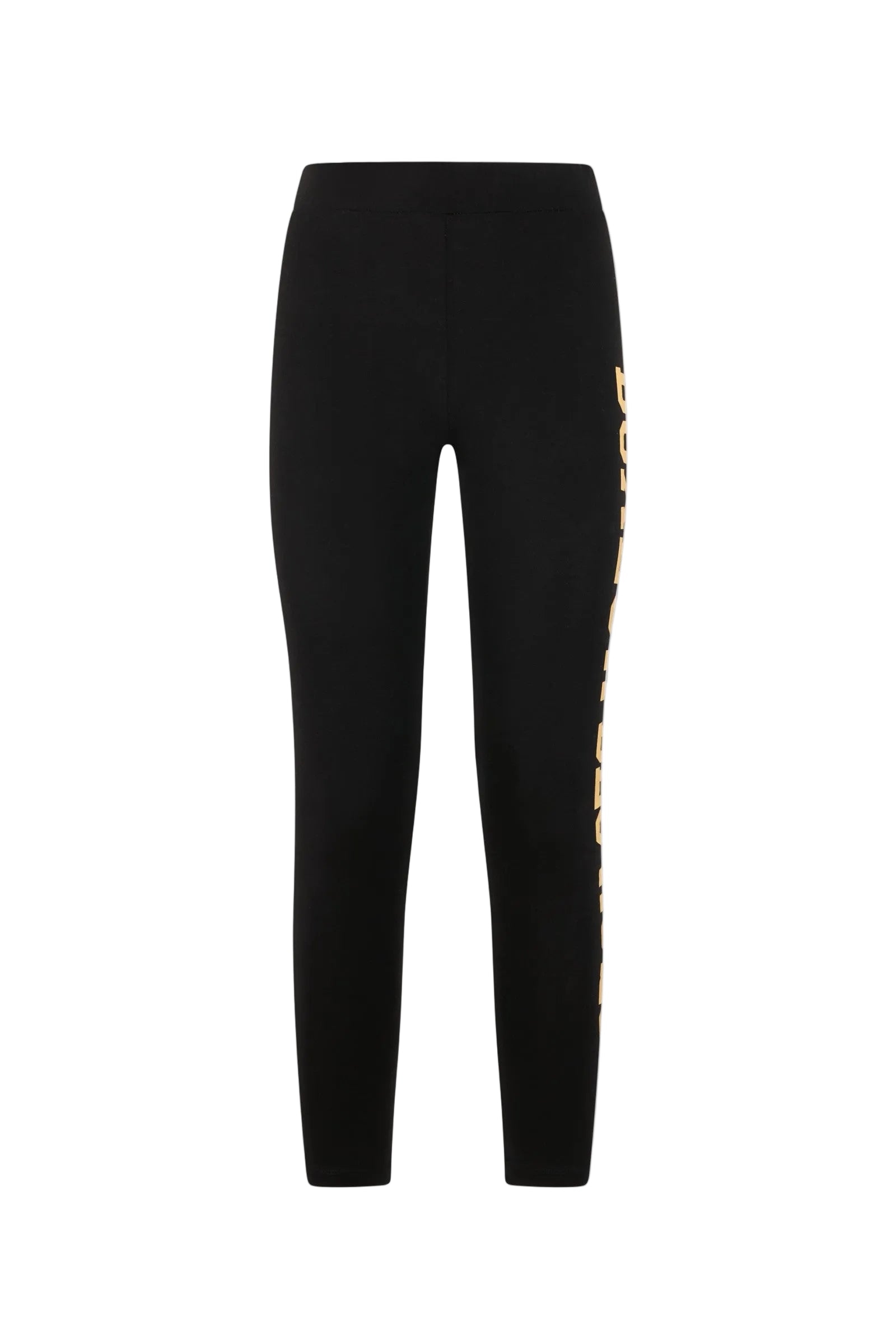 Cotton Leggings in Black-Gold Hosen Boxeur des Rues