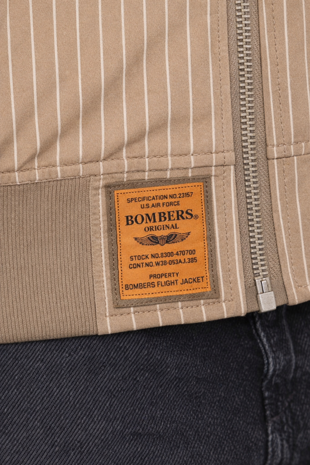 Canlow-M Bomberjacke in Beige Jacken Bombers Original