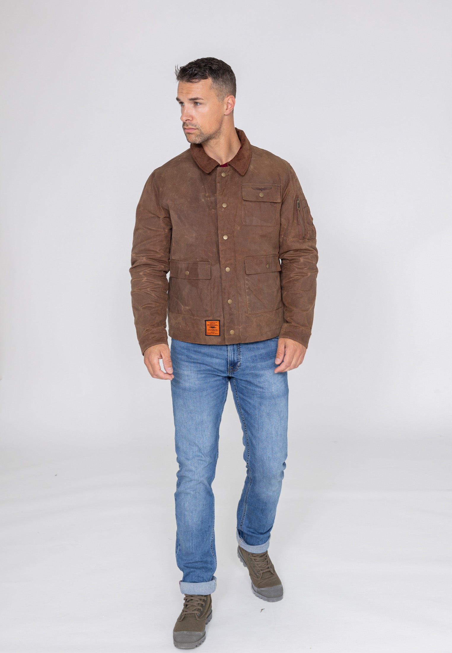 Dakota M Feldjacke in Brown Jacken Bombers Original   