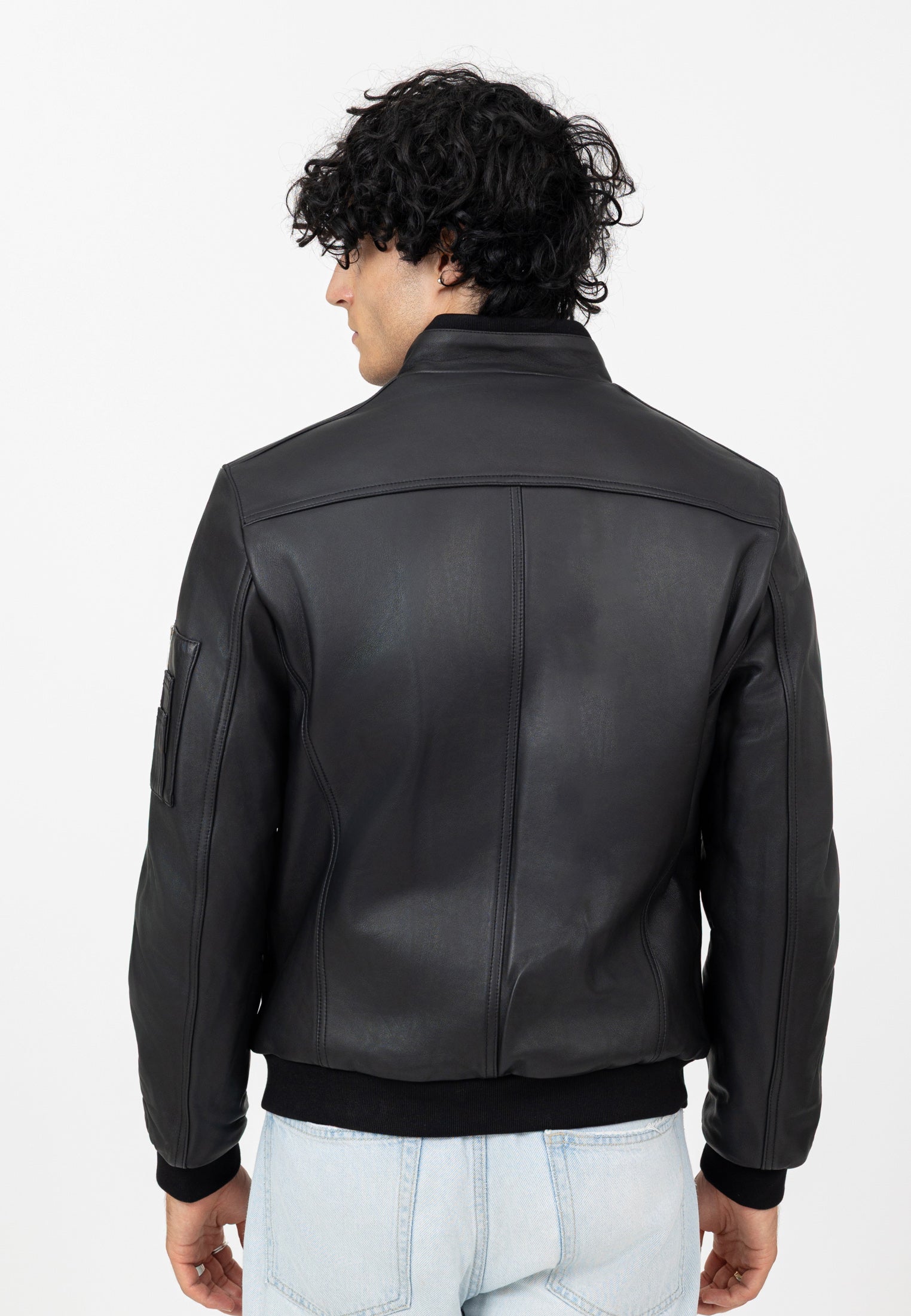 Denver-M in Black Jacken Bombers Original