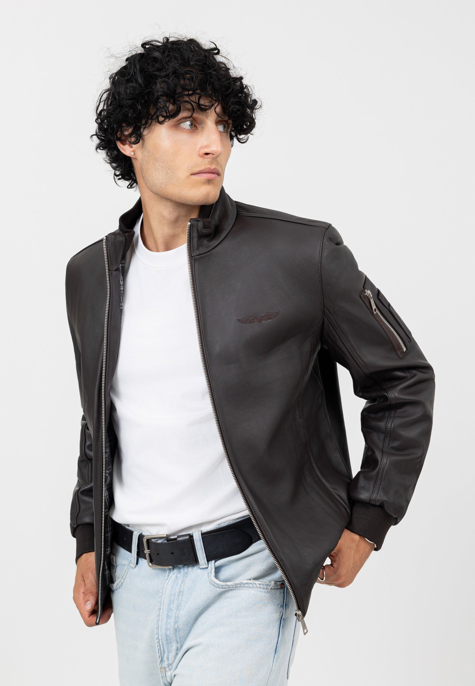 Denver-M in Brown Jacken Bombers Original
