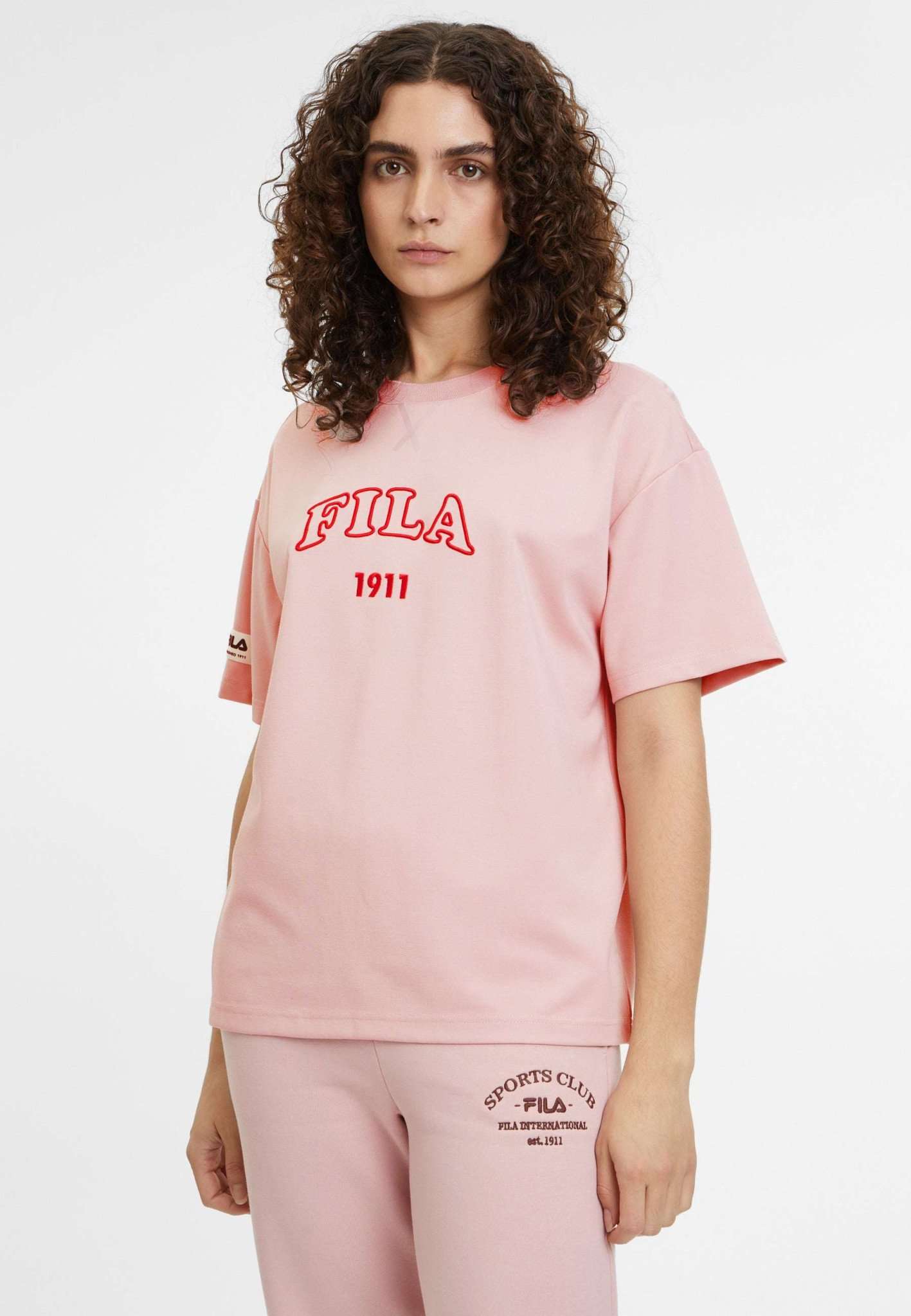 Tula in Pale Mauve T-Shirts Fila   