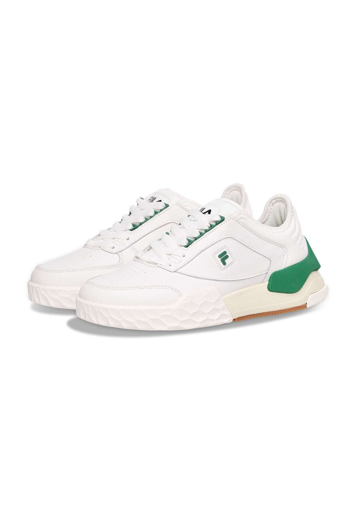Modern T '23 in White-Verdant Green Sneakers Fila   