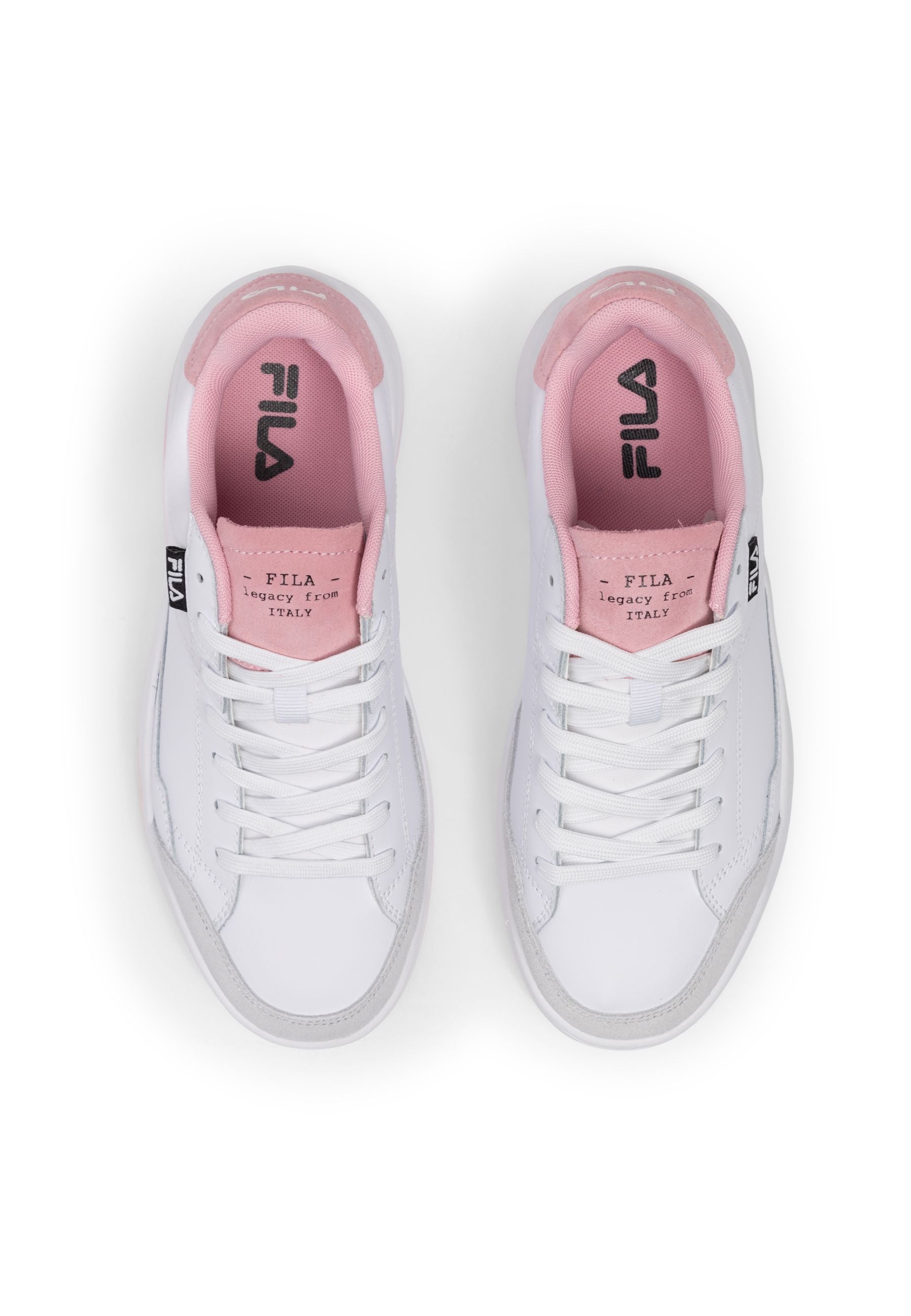 Fila Avenida Wmn in White-Pink Nectar Sneakers Fila   