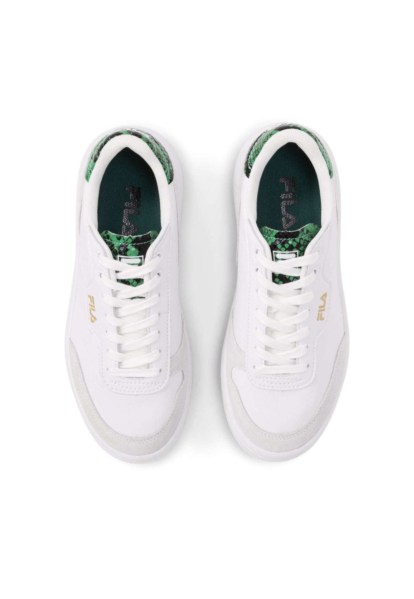 Fila Premium F Wmn in White-Verdant Green Sneakers Fila   