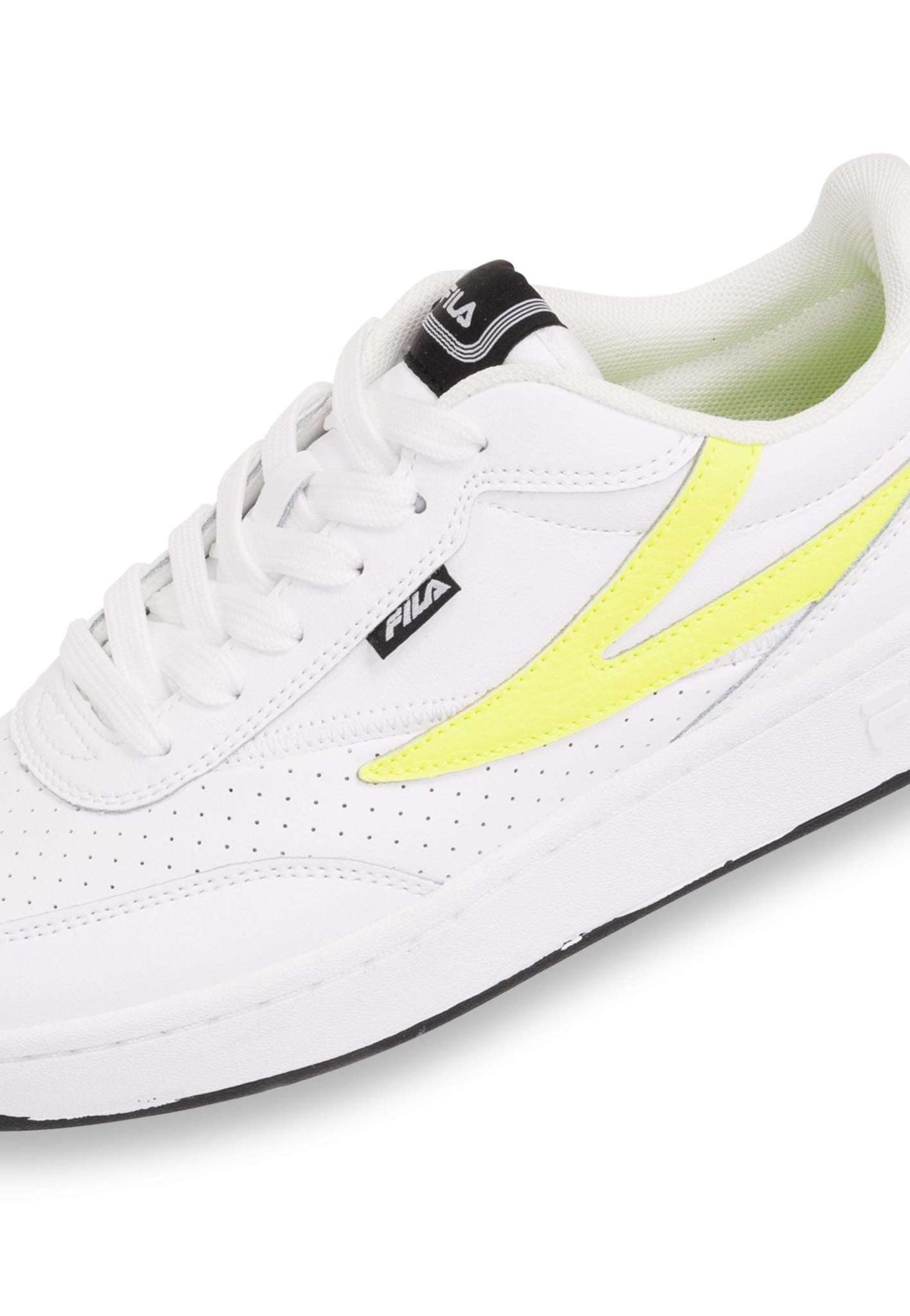 Fila Sevaro Wmn in White-Safety Yellow Sneakers Fila   