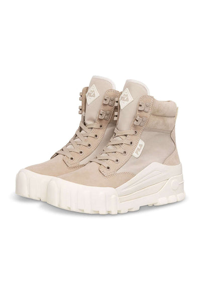Grungelution Mid Wmn in Feather Gray-Marshmallow Trekkingschuhe Fila   