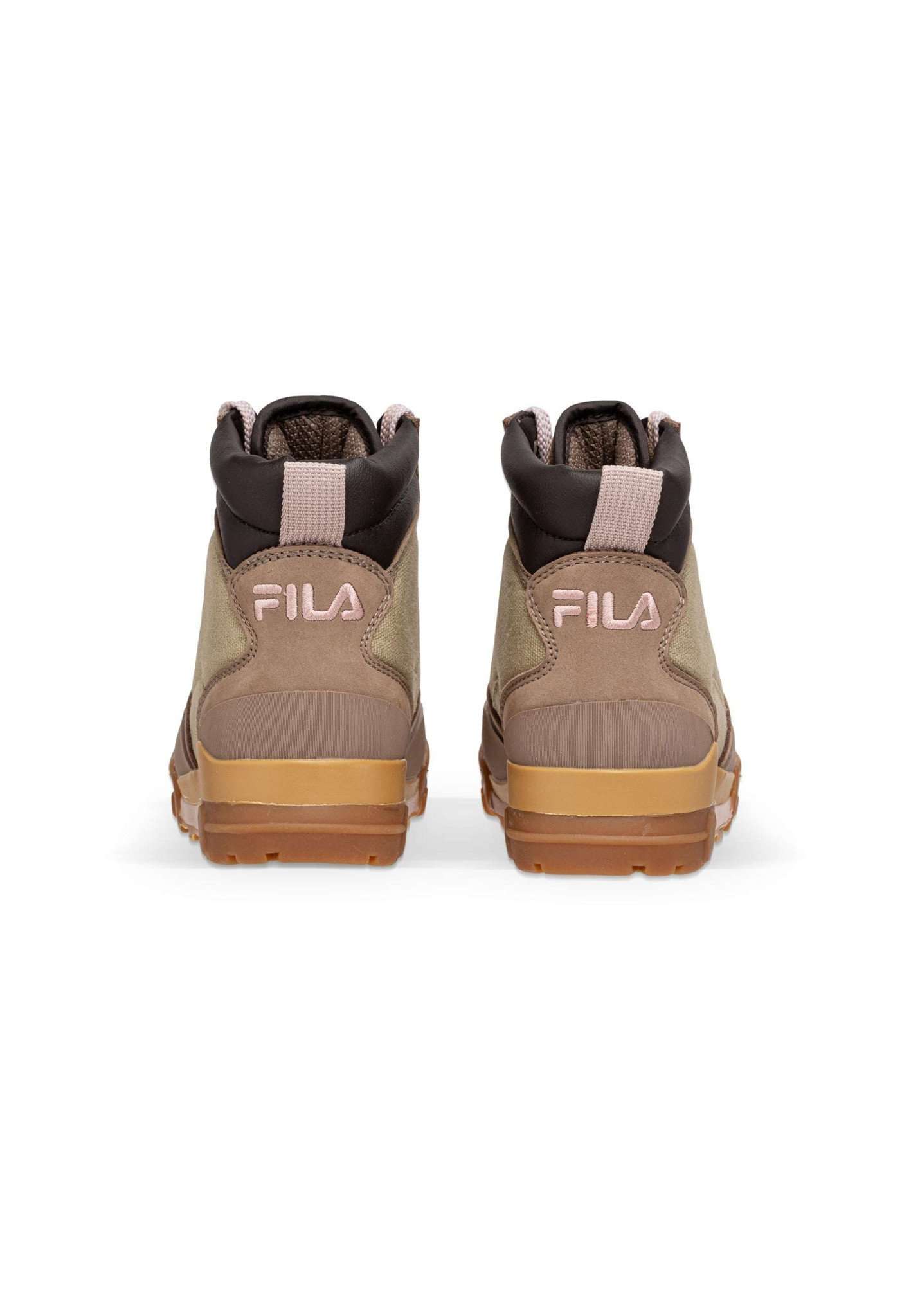 Grunge II Cvs Mid Wmn in Taupe Gray-Pale Mauve Trekkingschuhe Fila   