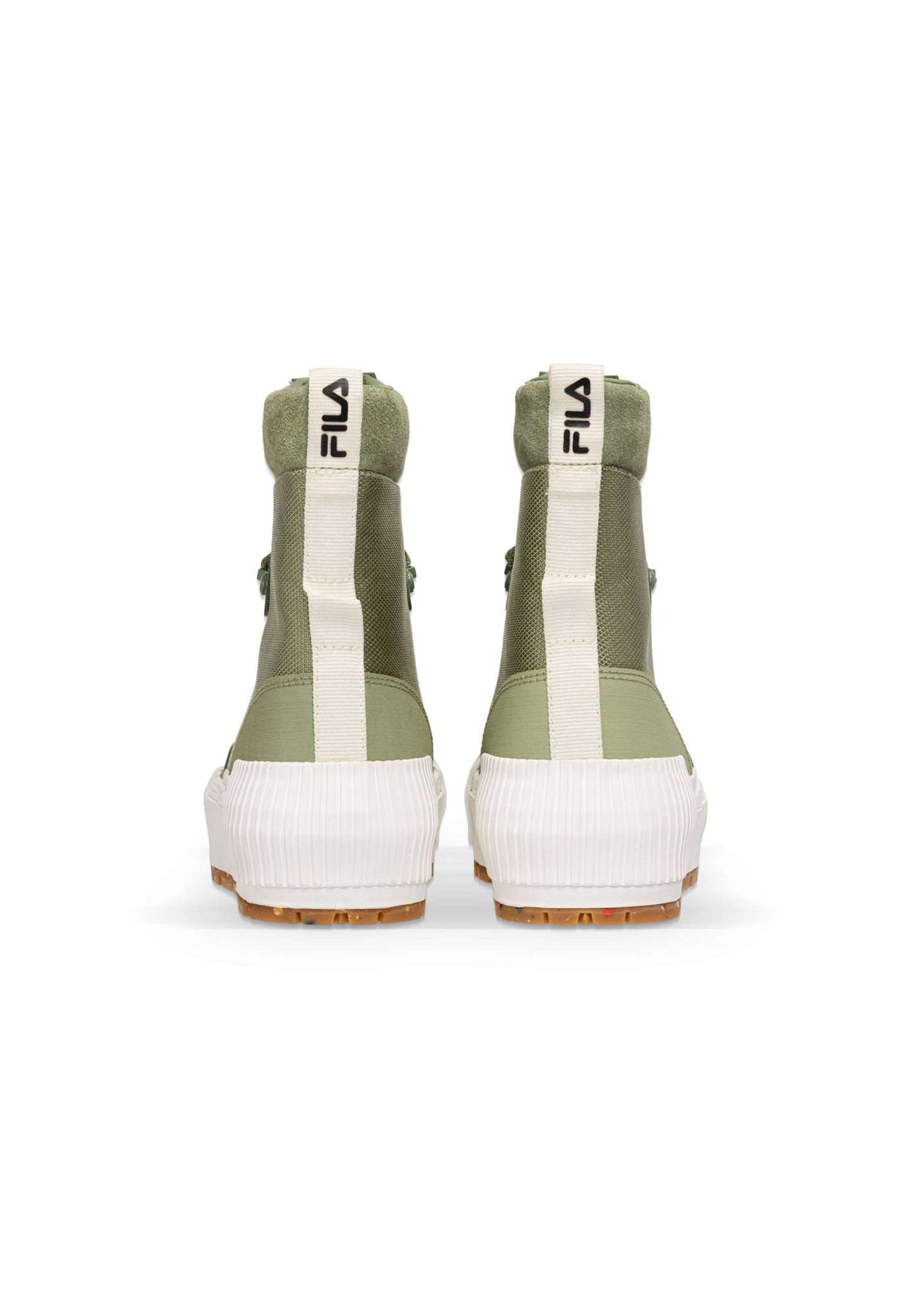 Cityblock High Platform Wmn in Oil Green Sneakers Fila   