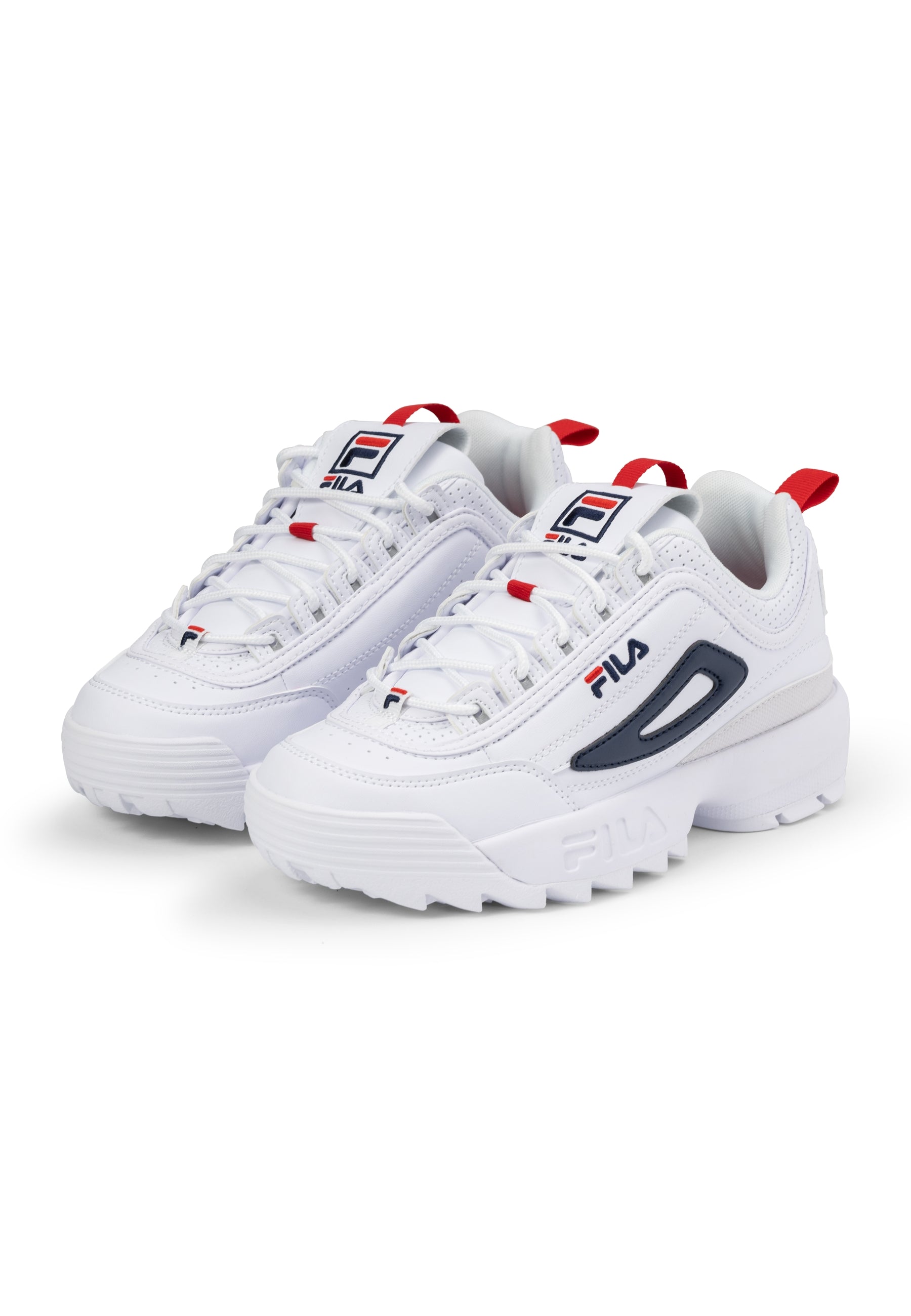 Disruptor CB Wmn in White-Fila Navy Sneakers Fila   