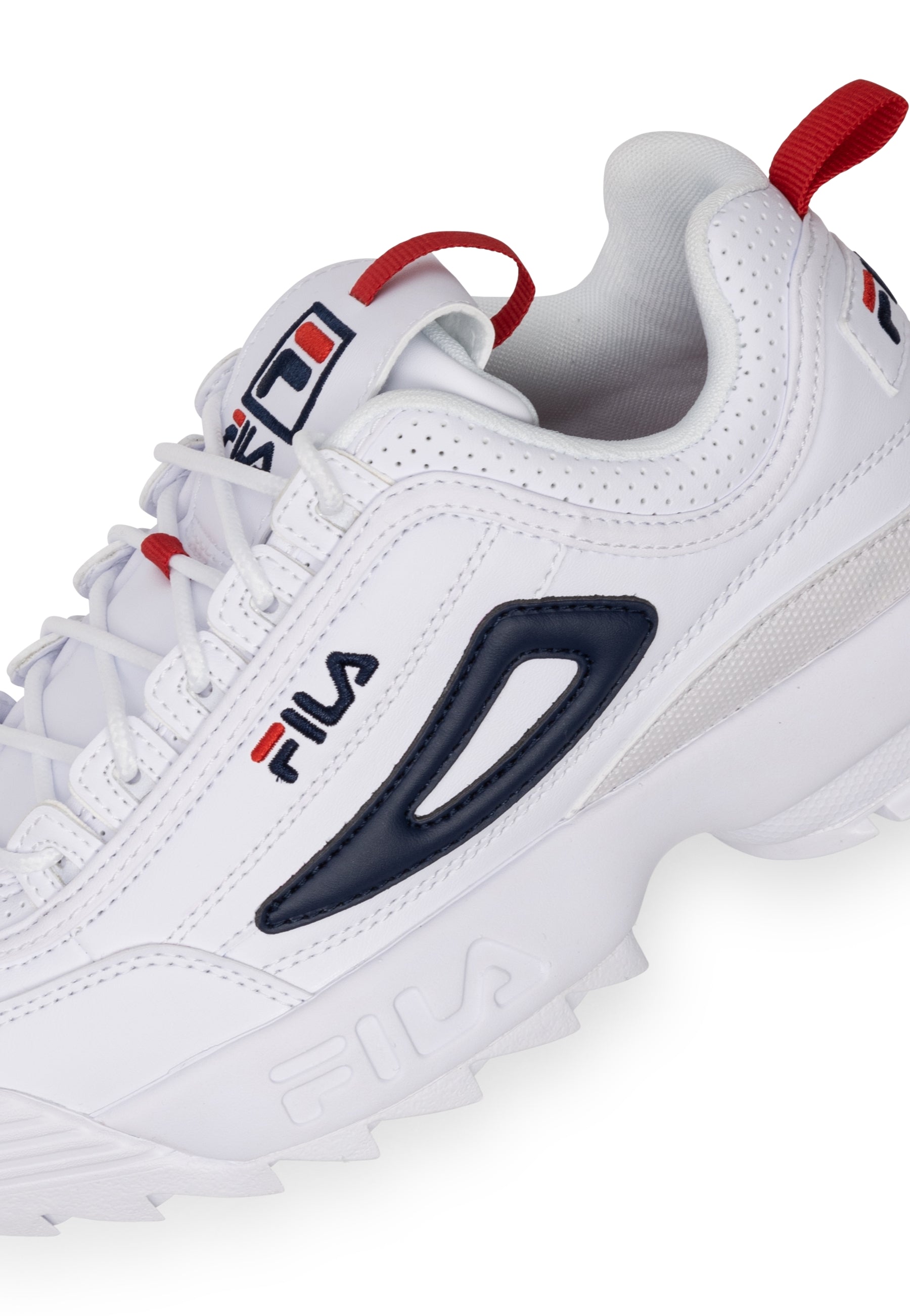 Disruptor CB Wmn in White-Fila Navy Sneakers Fila   