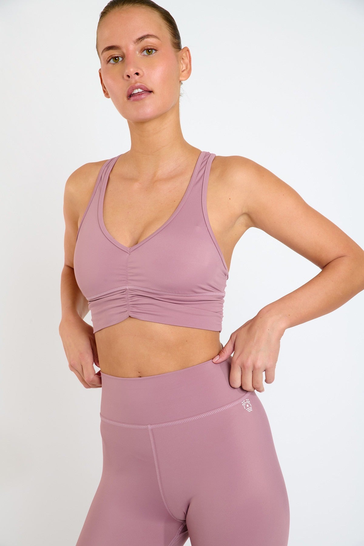 FLOW-WELLNESS Sport-BH in Mauve Sport-BHs Banana Moon