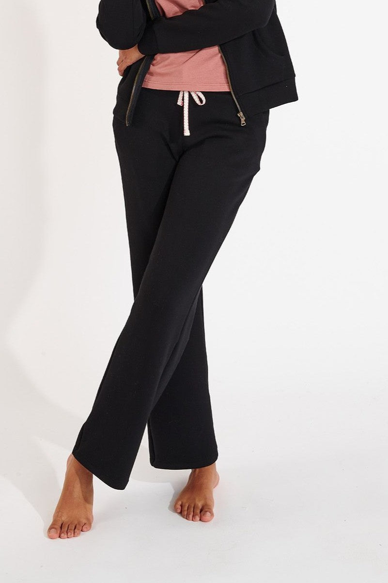 FLOWEGA-BAYJOY Jogginghose in Noir Hosen Banana Moon