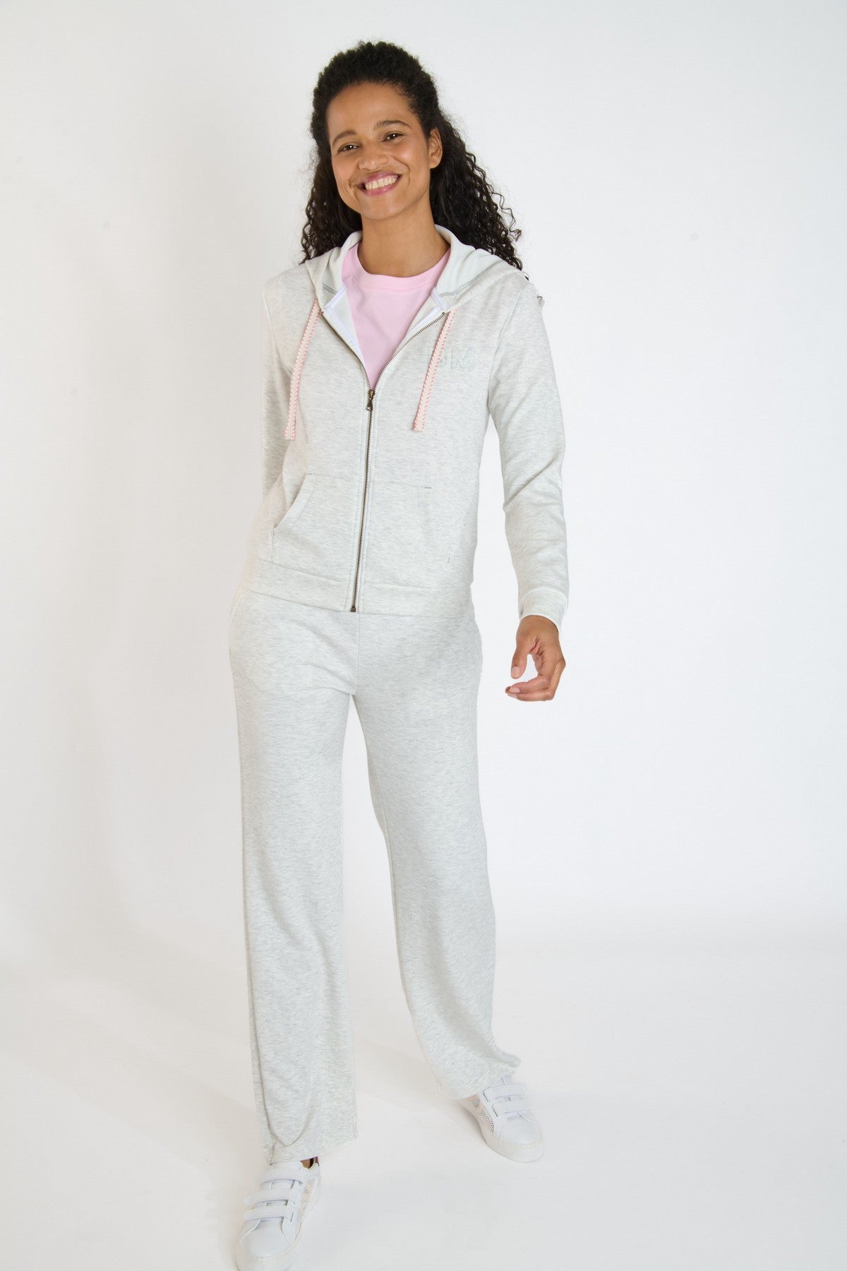 FLOWEGA-BAYJOY Jogginghose in Gris Chine Hosen Banana Moon