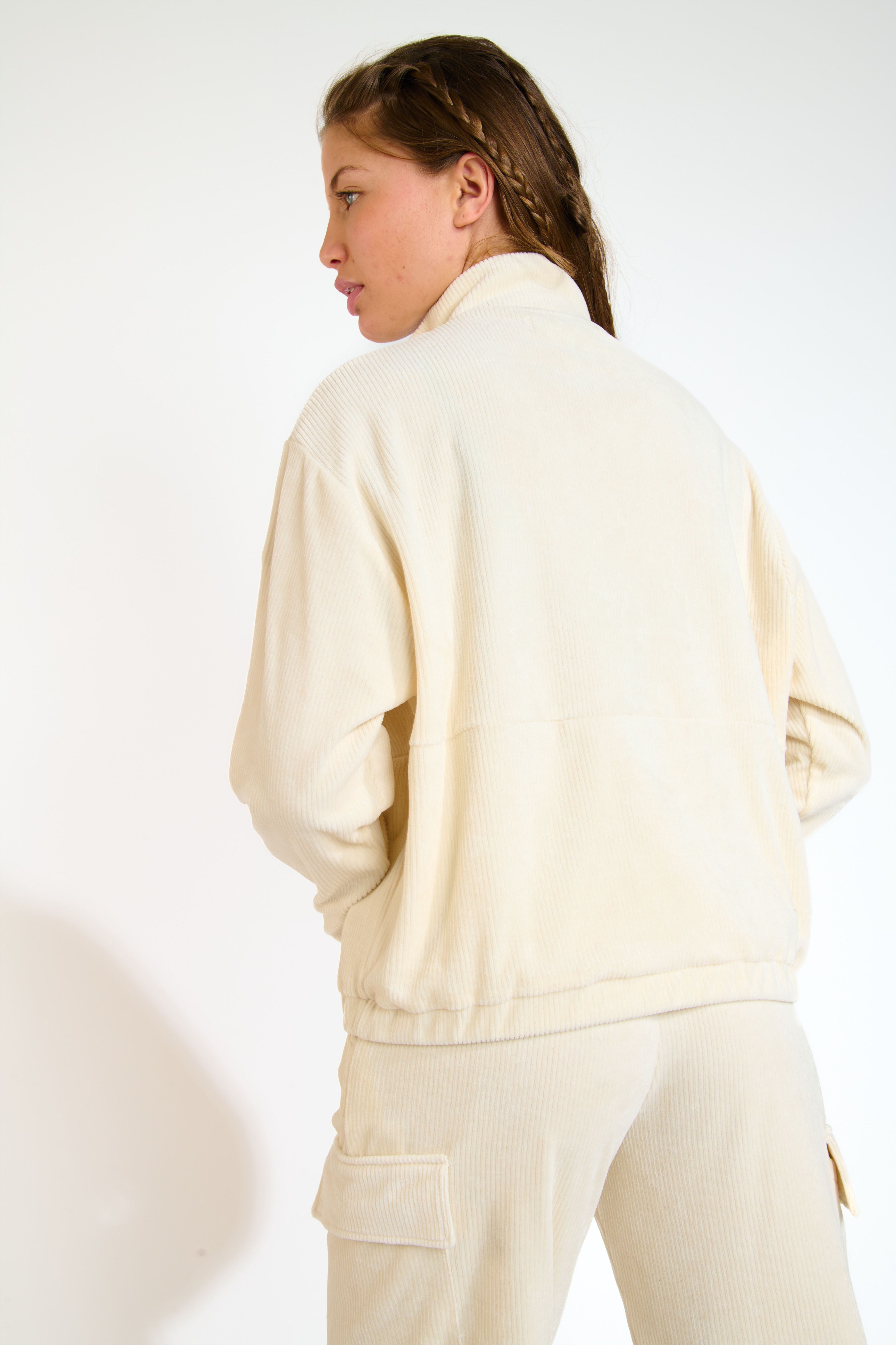 GAVIN-QUANDARY Sweatshirt in Ecru Sweatshirts Banana Moon