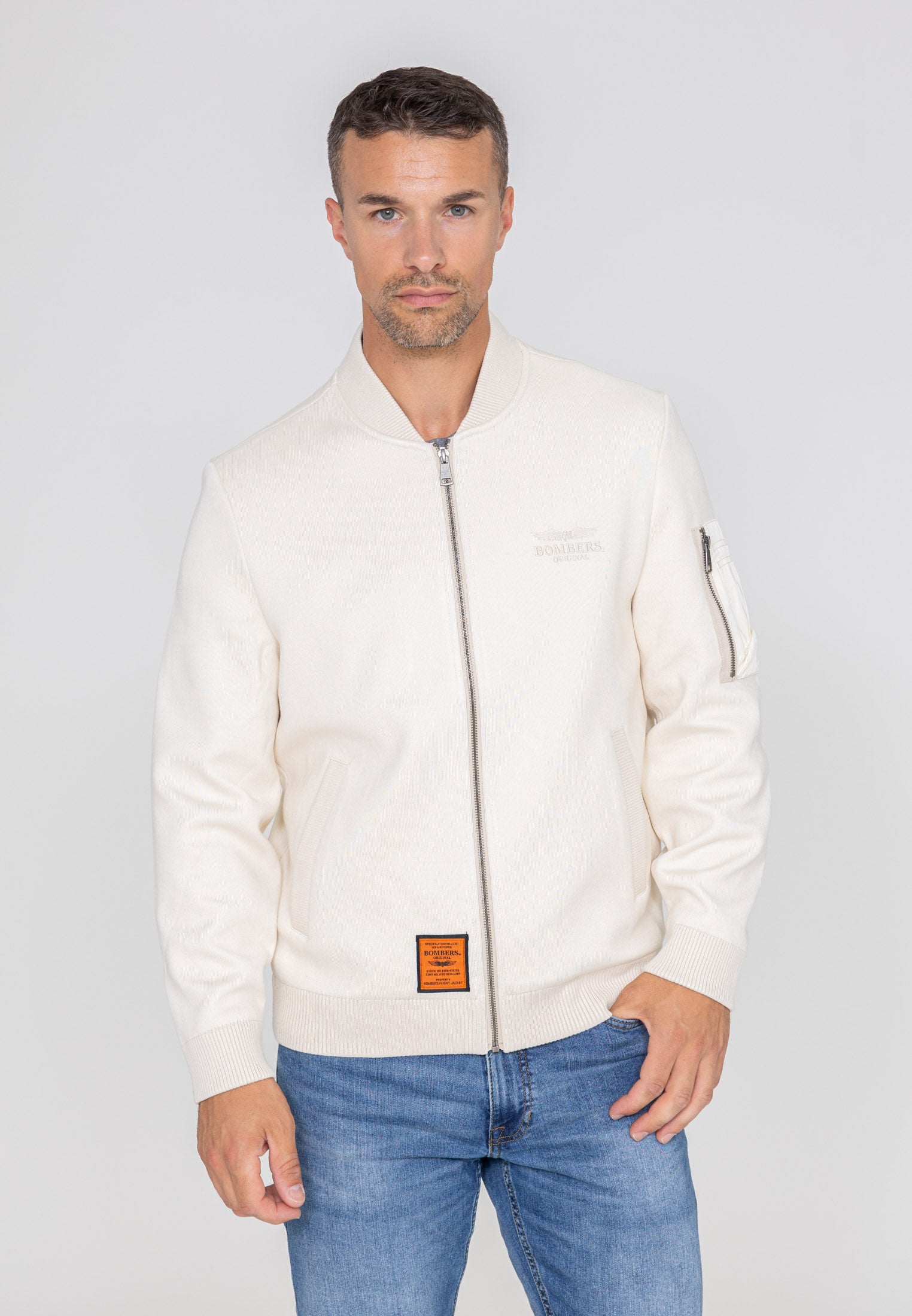 Hays M Bomberjacke in Cream Jacken Bombers Original   