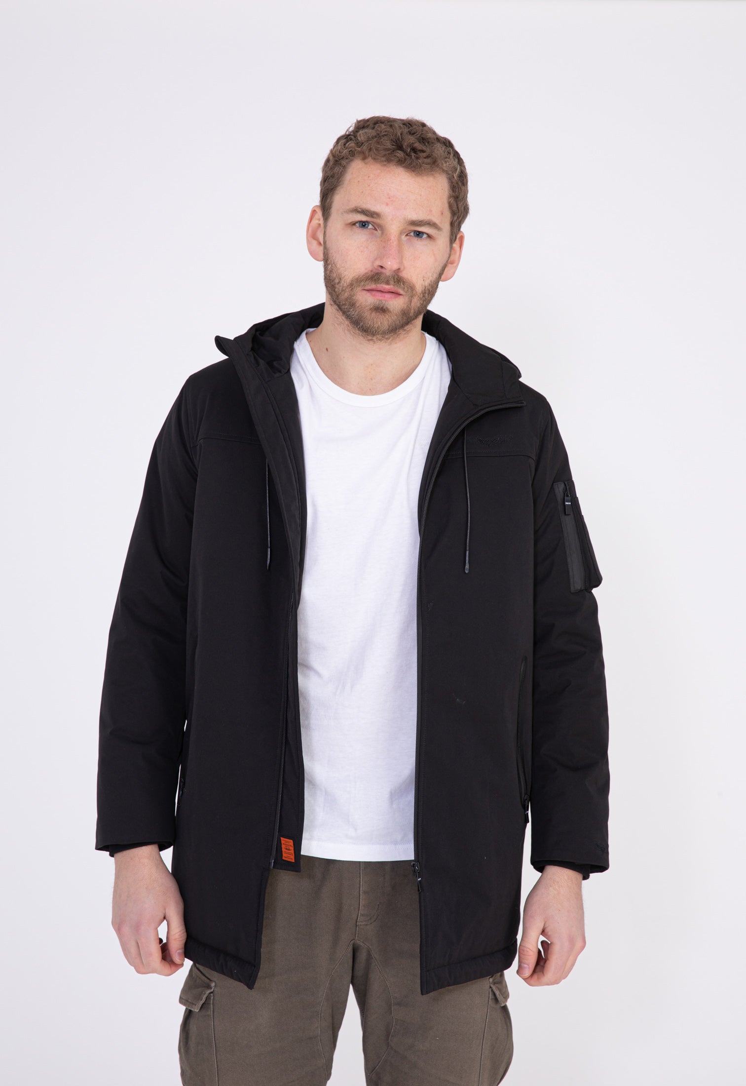 Iowa M Daunenjacke in Black Jacken Bombers Original   