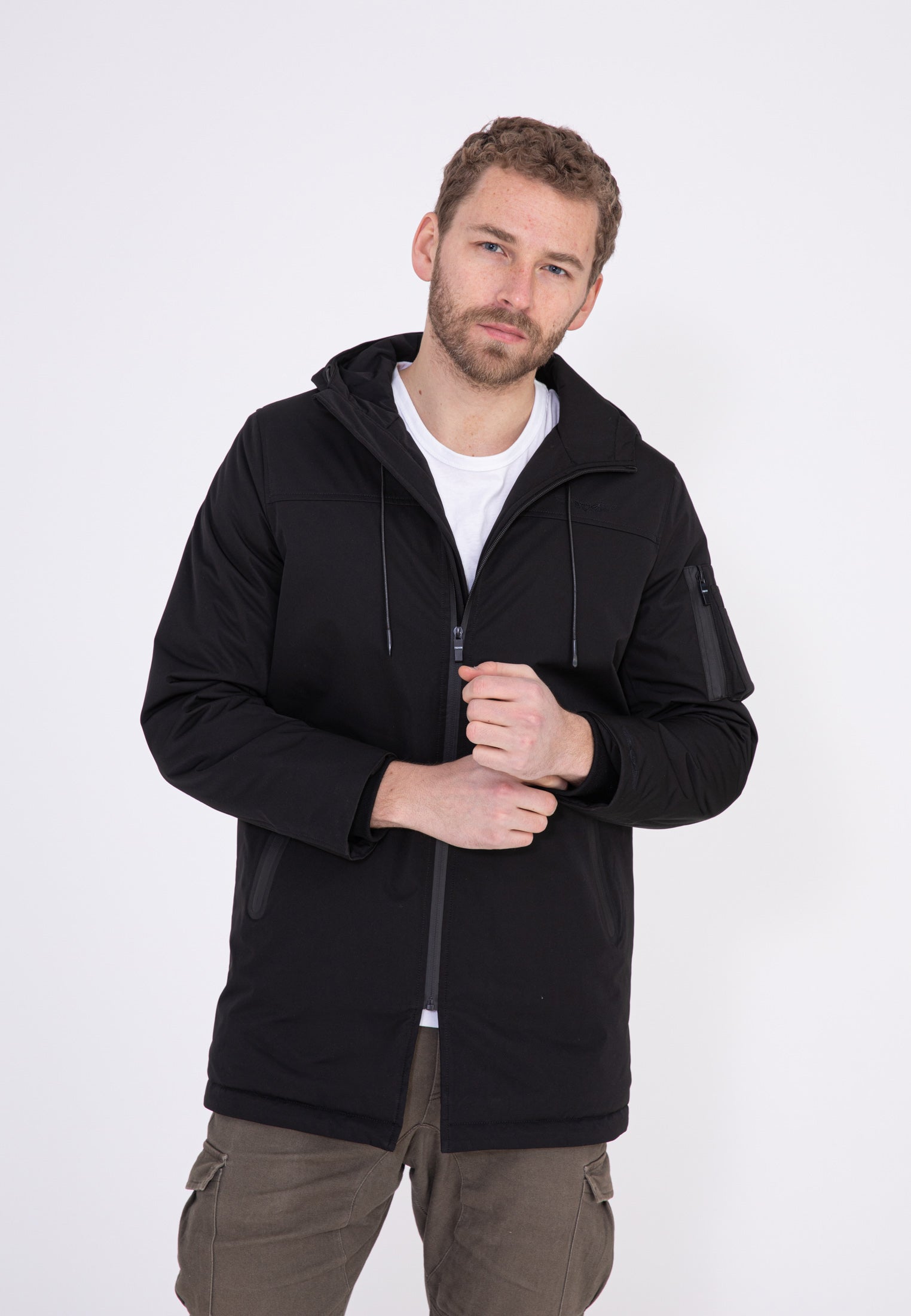 Iowa M Daunenjacke in Black Jacken Bombers Original   