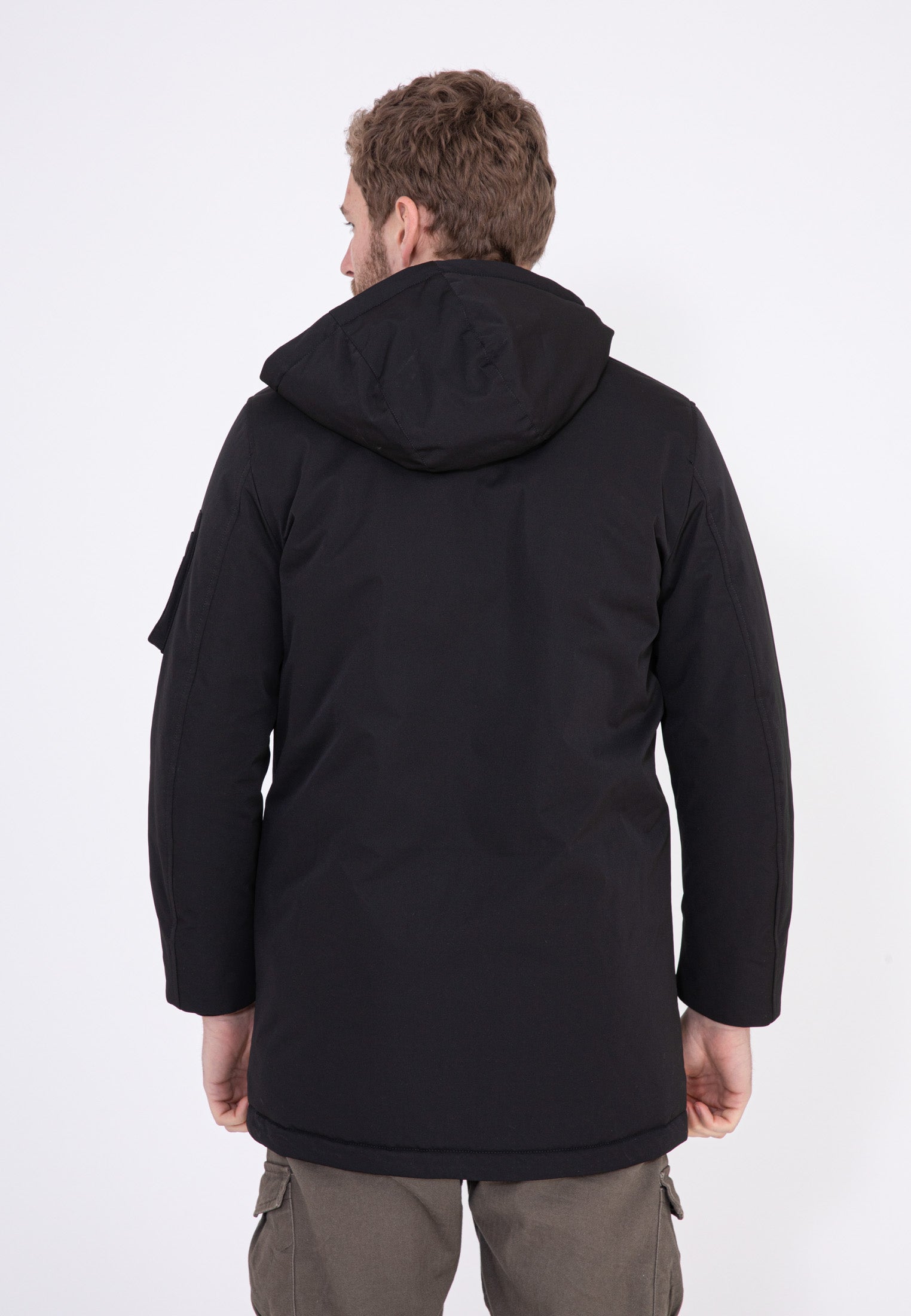 Iowa M Daunenjacke in Black Jacken Bombers Original   