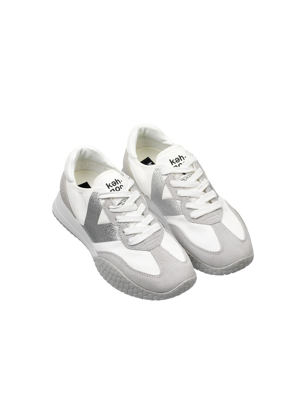Ambassador in White/Silver Sneakers Keh-Noo   