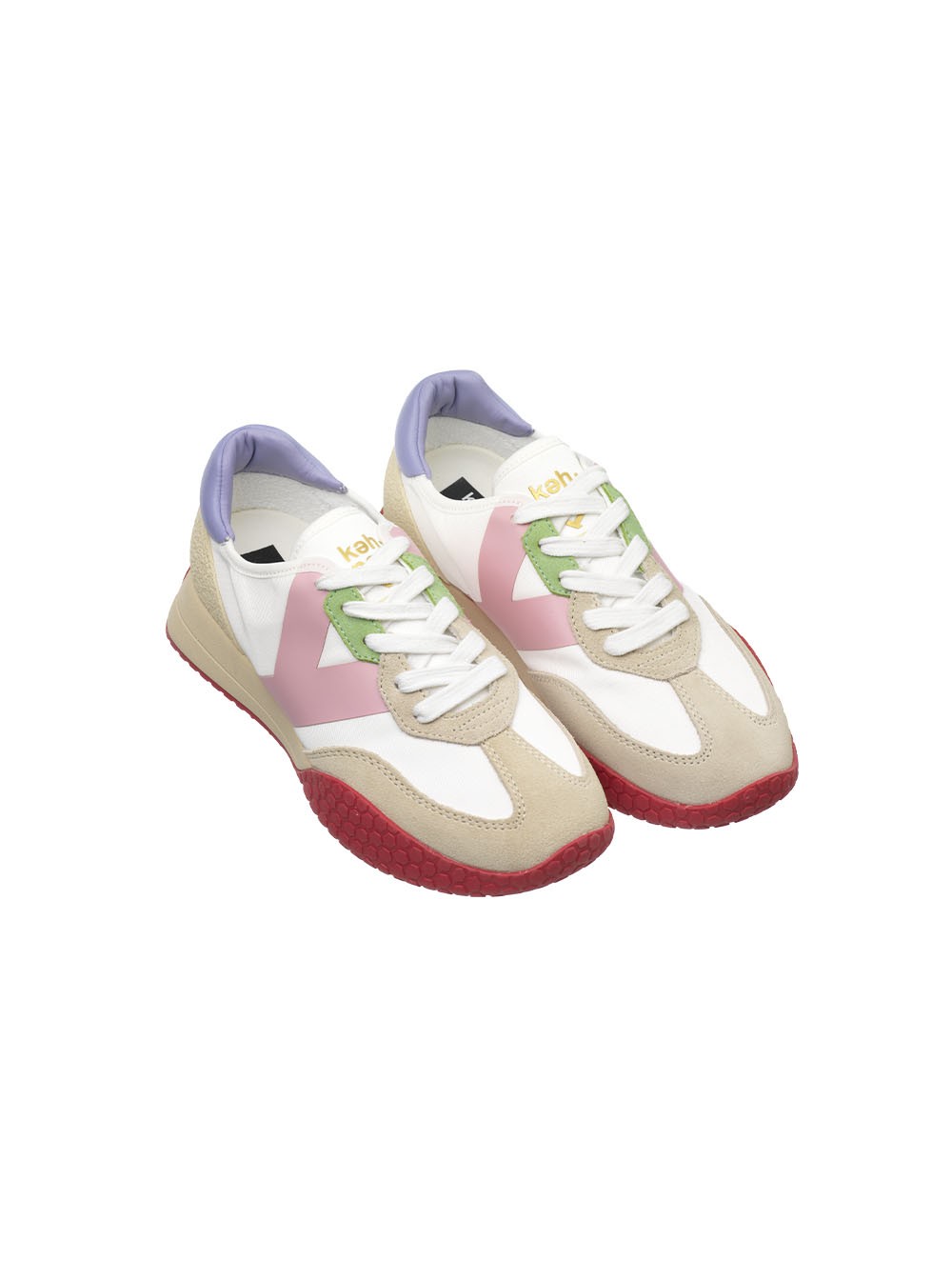 Ambassador in White/Pink/Lilla Sneakers Keh-Noo   