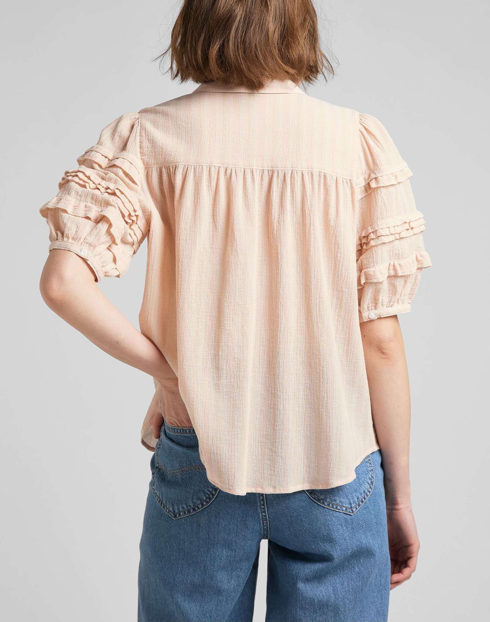 Birthday Cake Blouse in Soft Pink Blusen Lee   