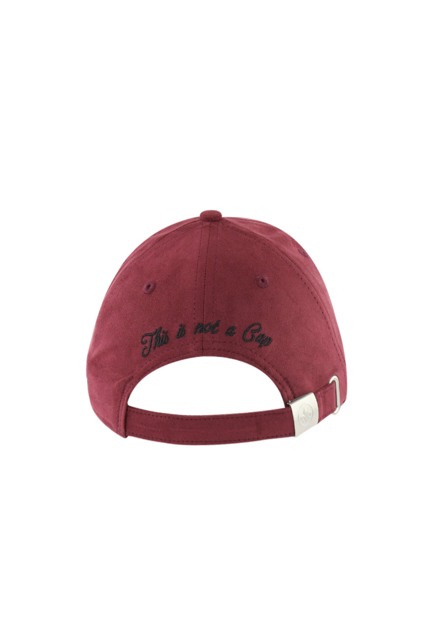 Casquette Suédine in Lie de vin Caps LXH   