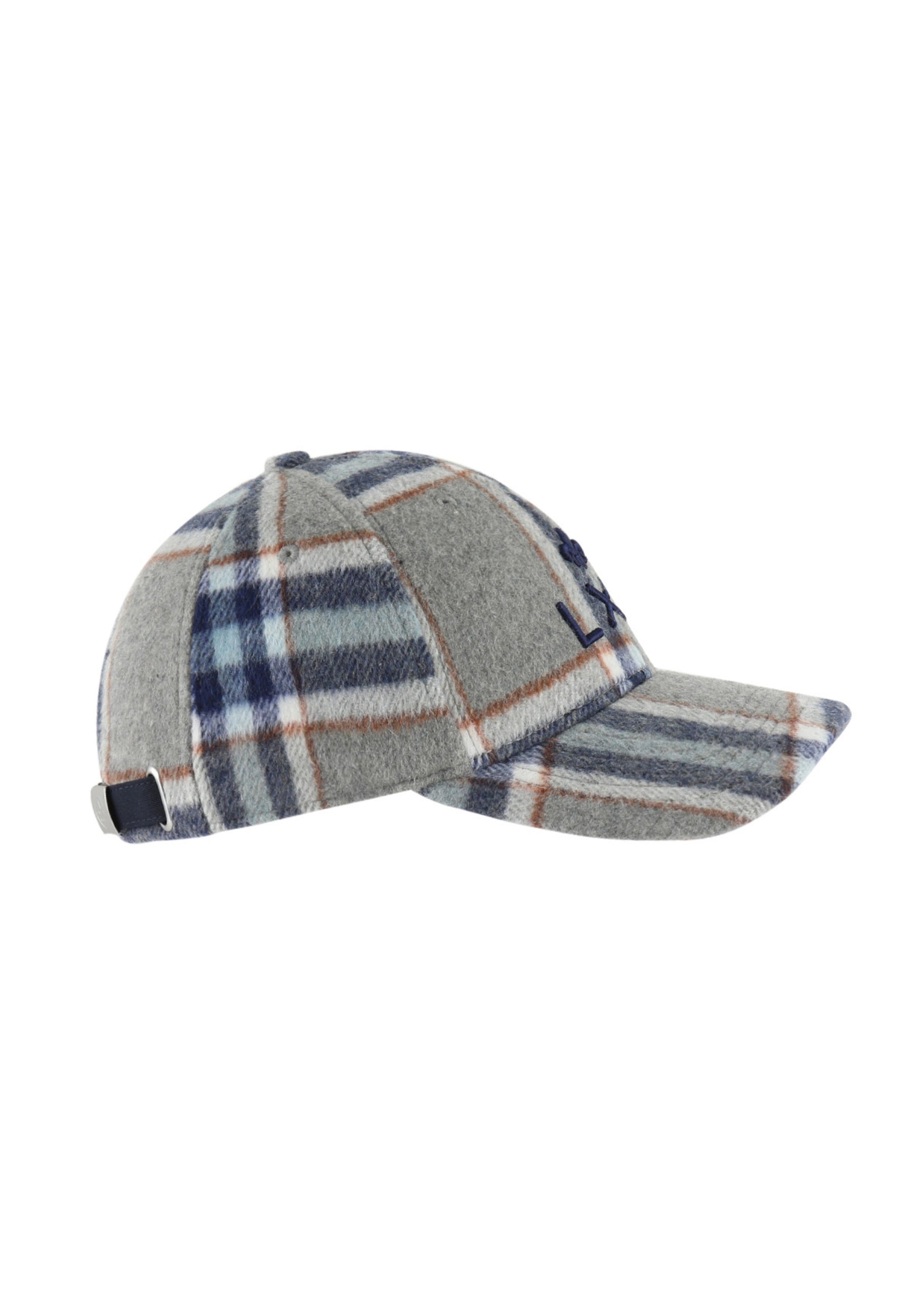 Casquette Tartan in Gris Caps LXH   