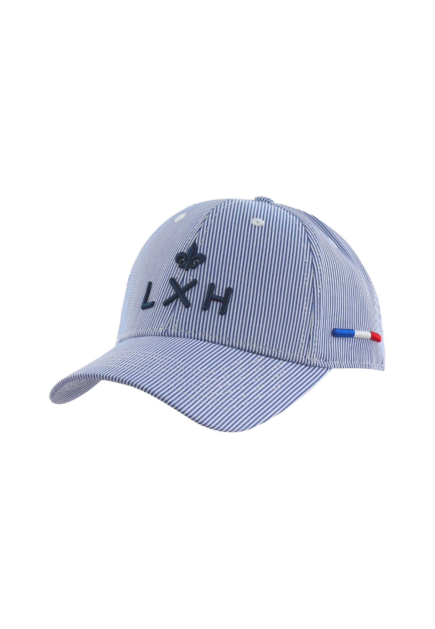 Casquette Ramatuelle in Blanche / Bleu Marine Caps LXH   
