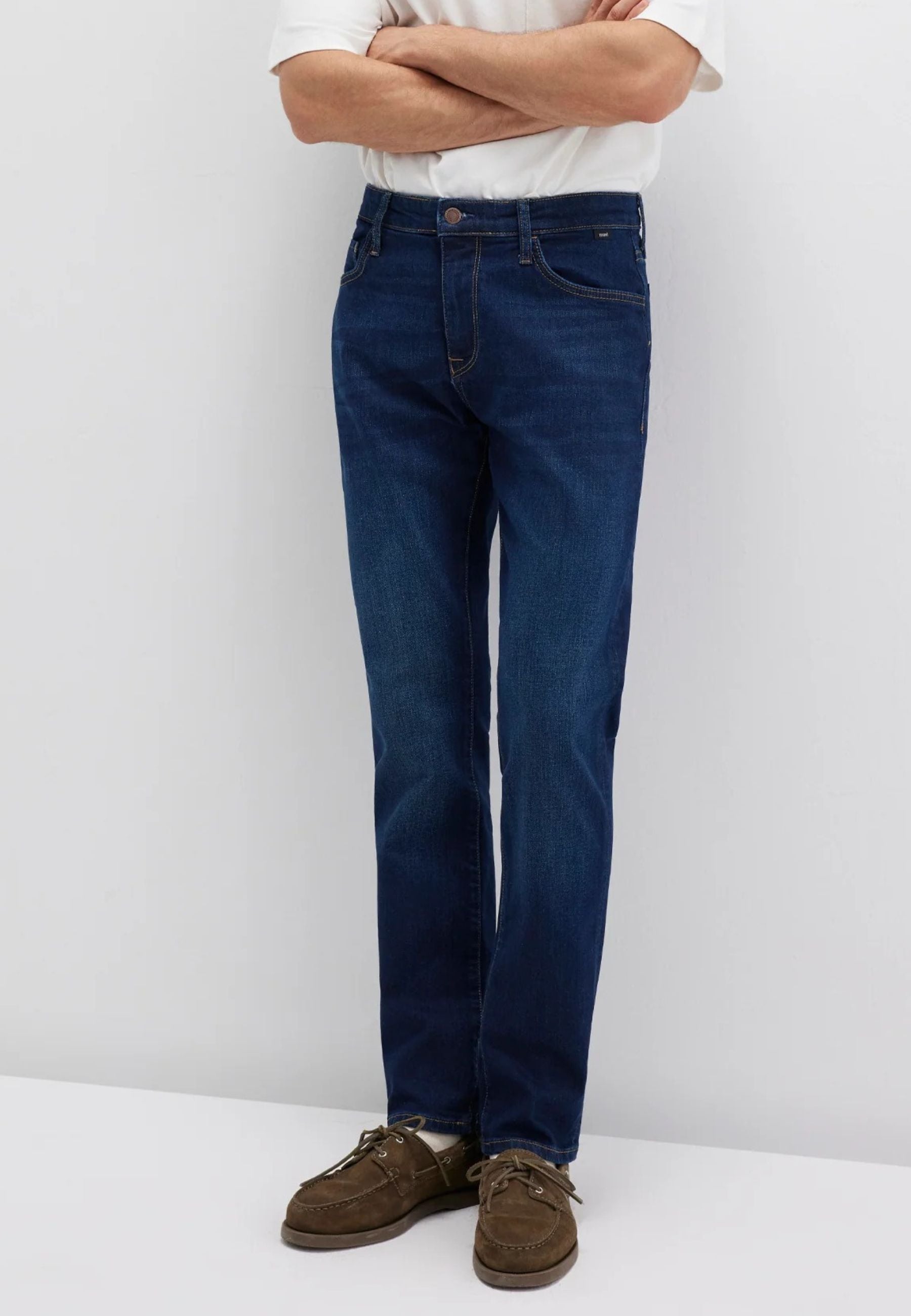 Marcus in Vintage Indigo Comfort Jeans Mavi