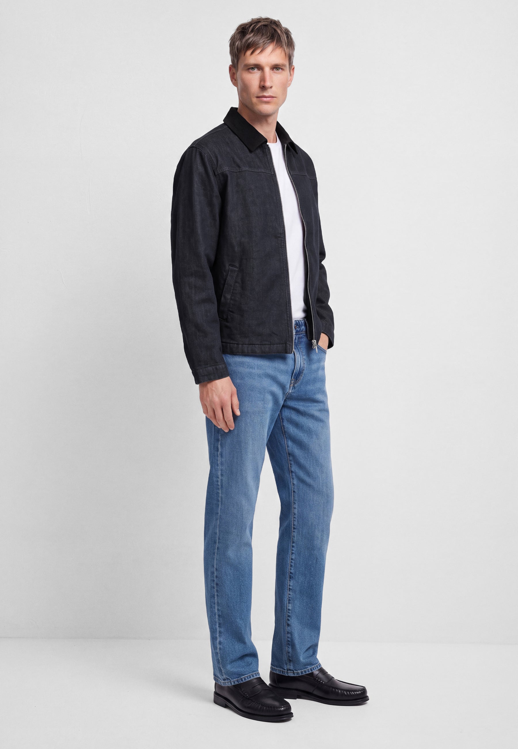 Jeansjacke Oakland in Rinse Mavi Edition