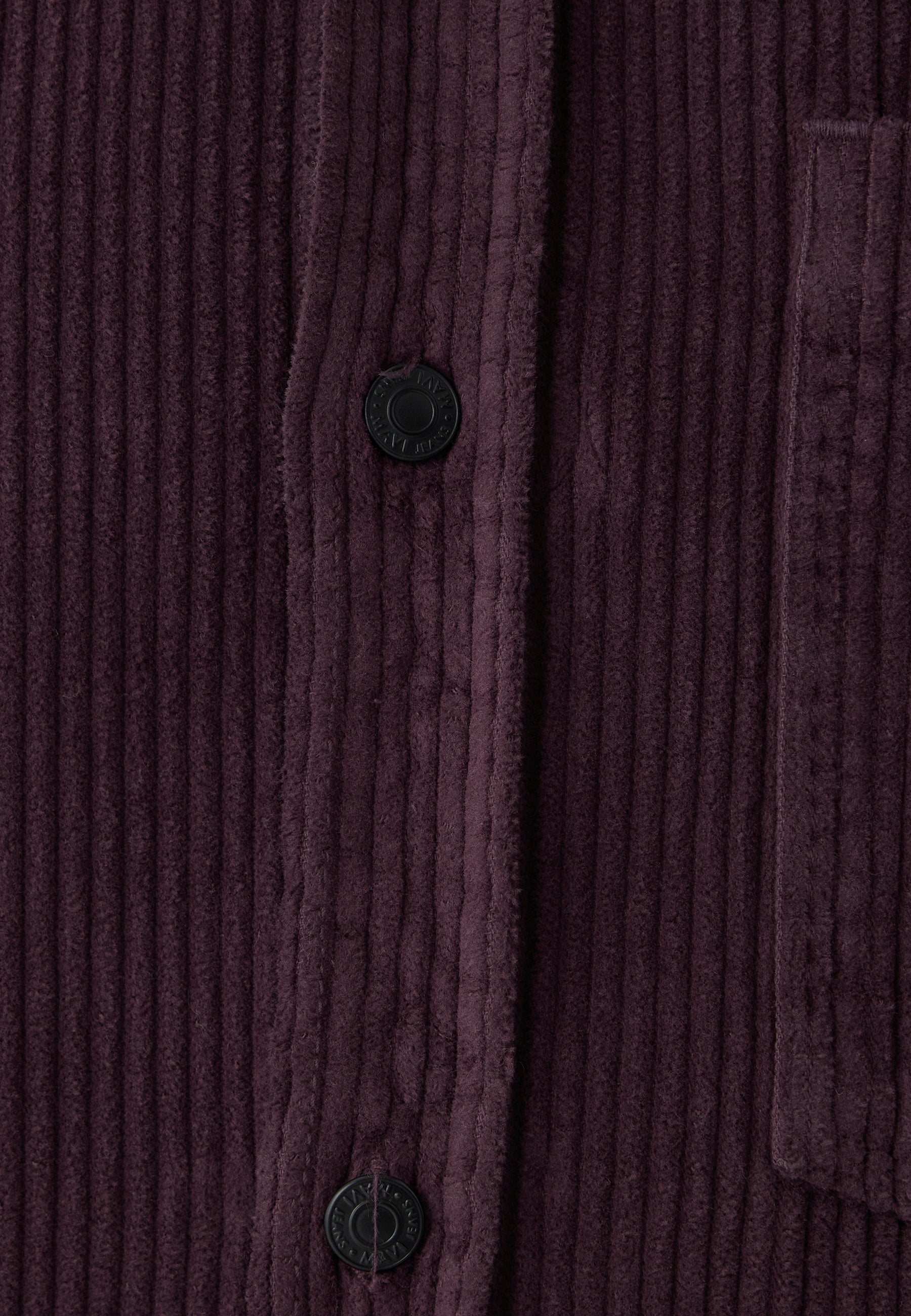 Cordhemd Long Sleeve in Fudge Hemden Mavi
