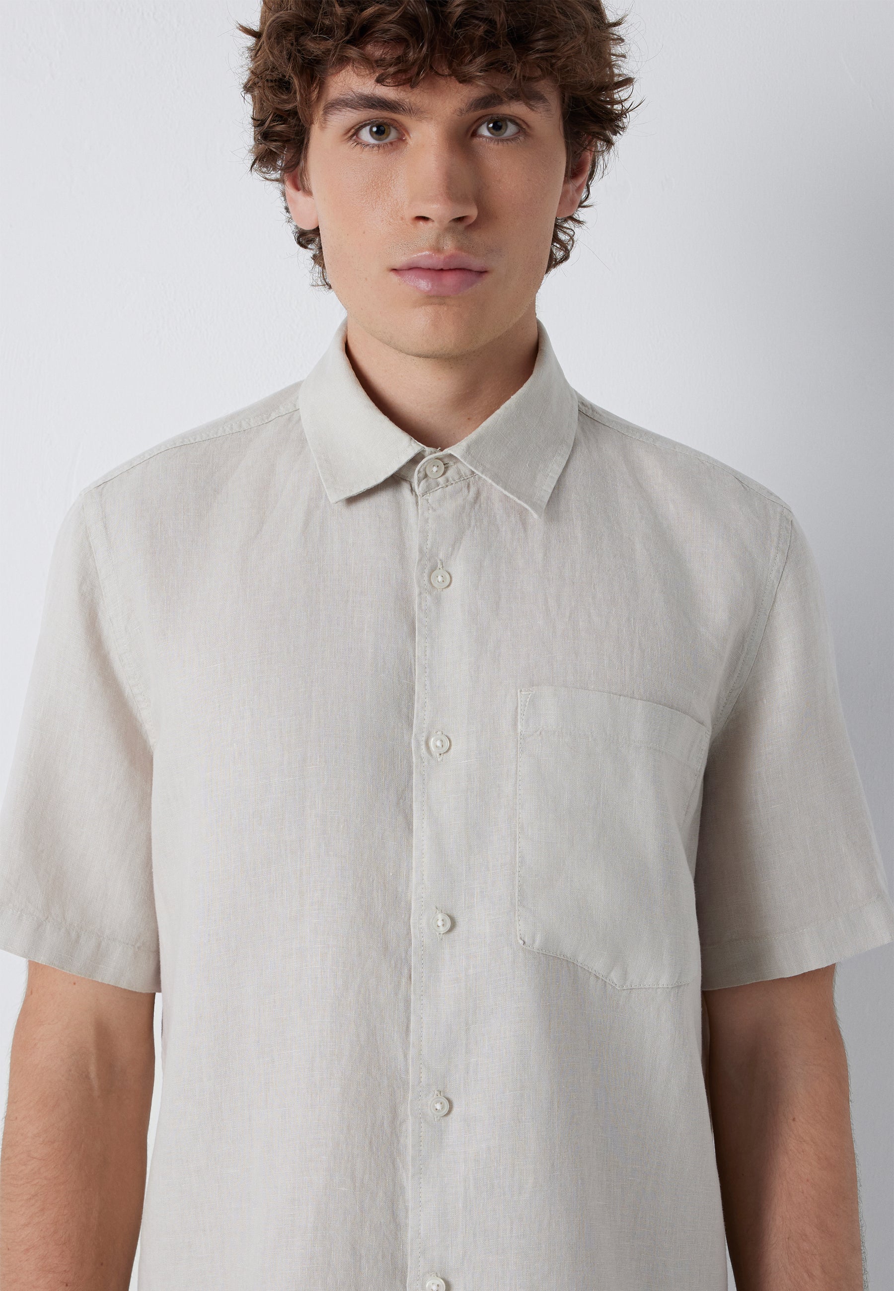 Short Sleeve Shirt in Moonstruck Hemden Mavi